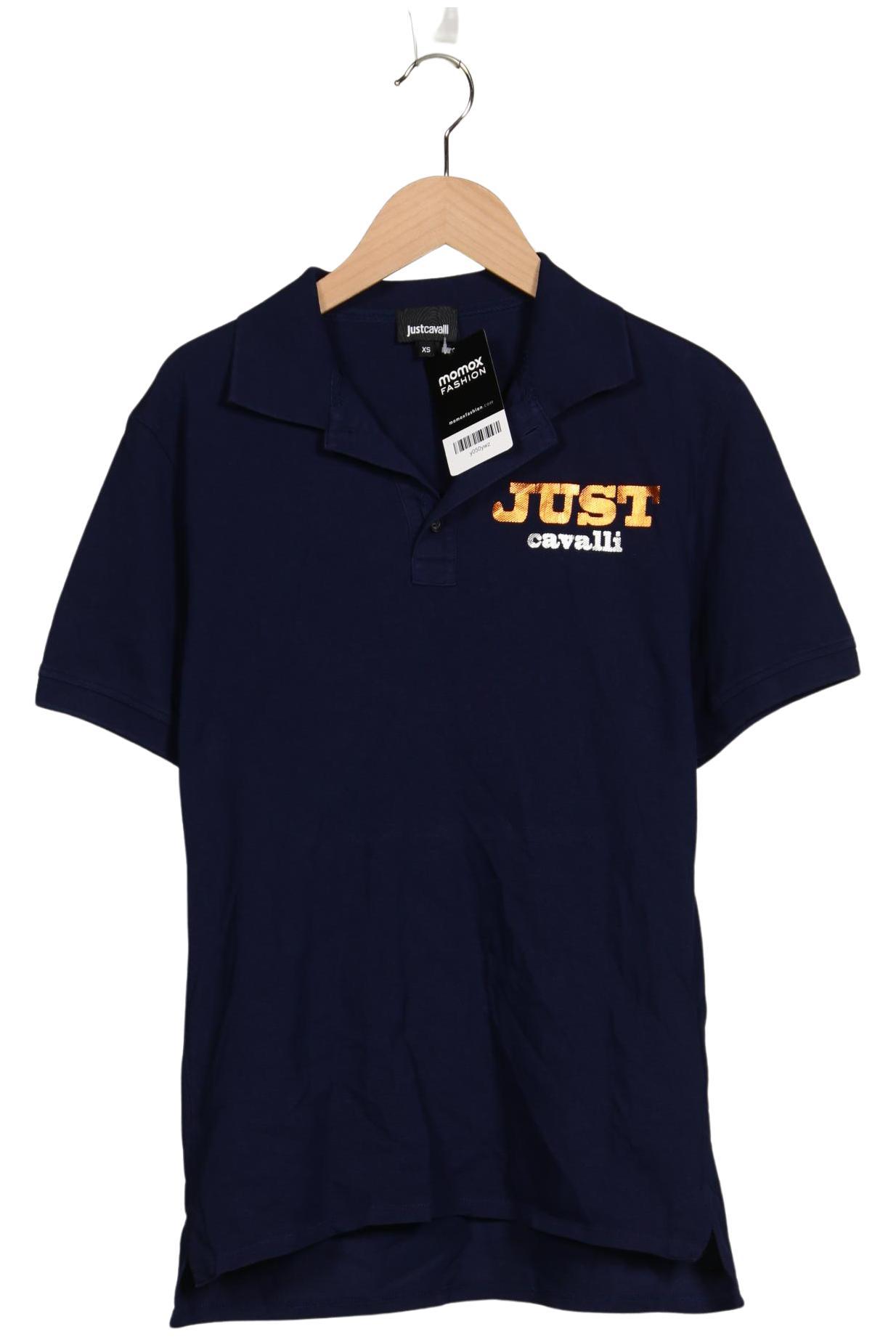 

Just Cavalli Herren Poloshirt, blau, Gr. 44
