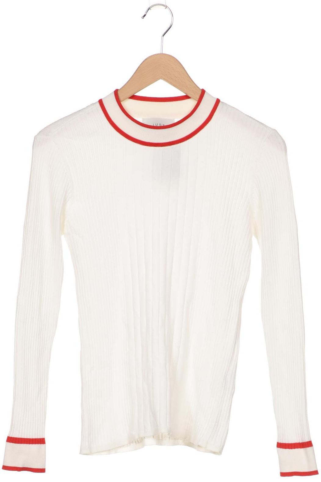 

JUST FEMALE Damen Pullover, weiß