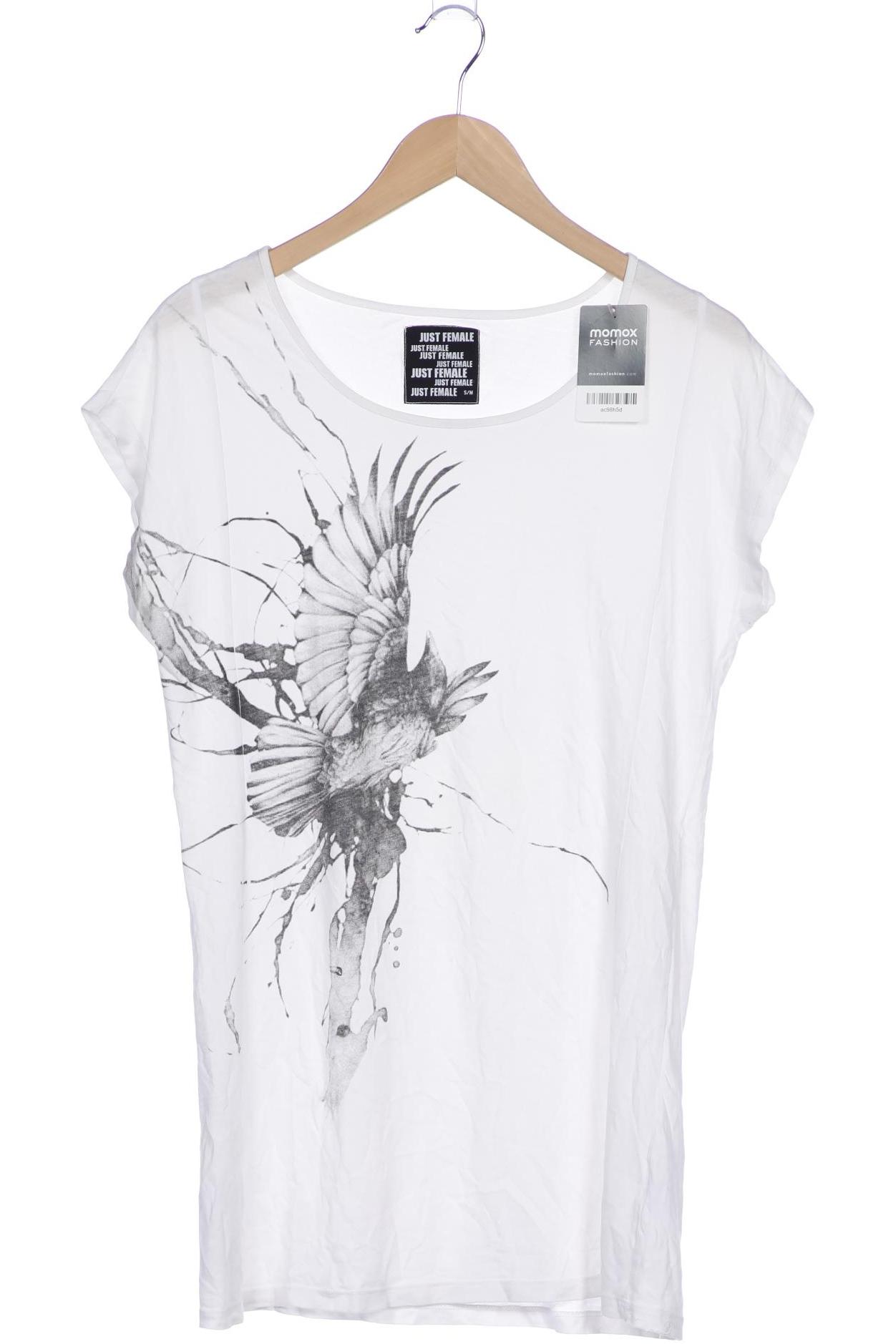 

Just Female Damen T-Shirt, weiß, Gr. 36