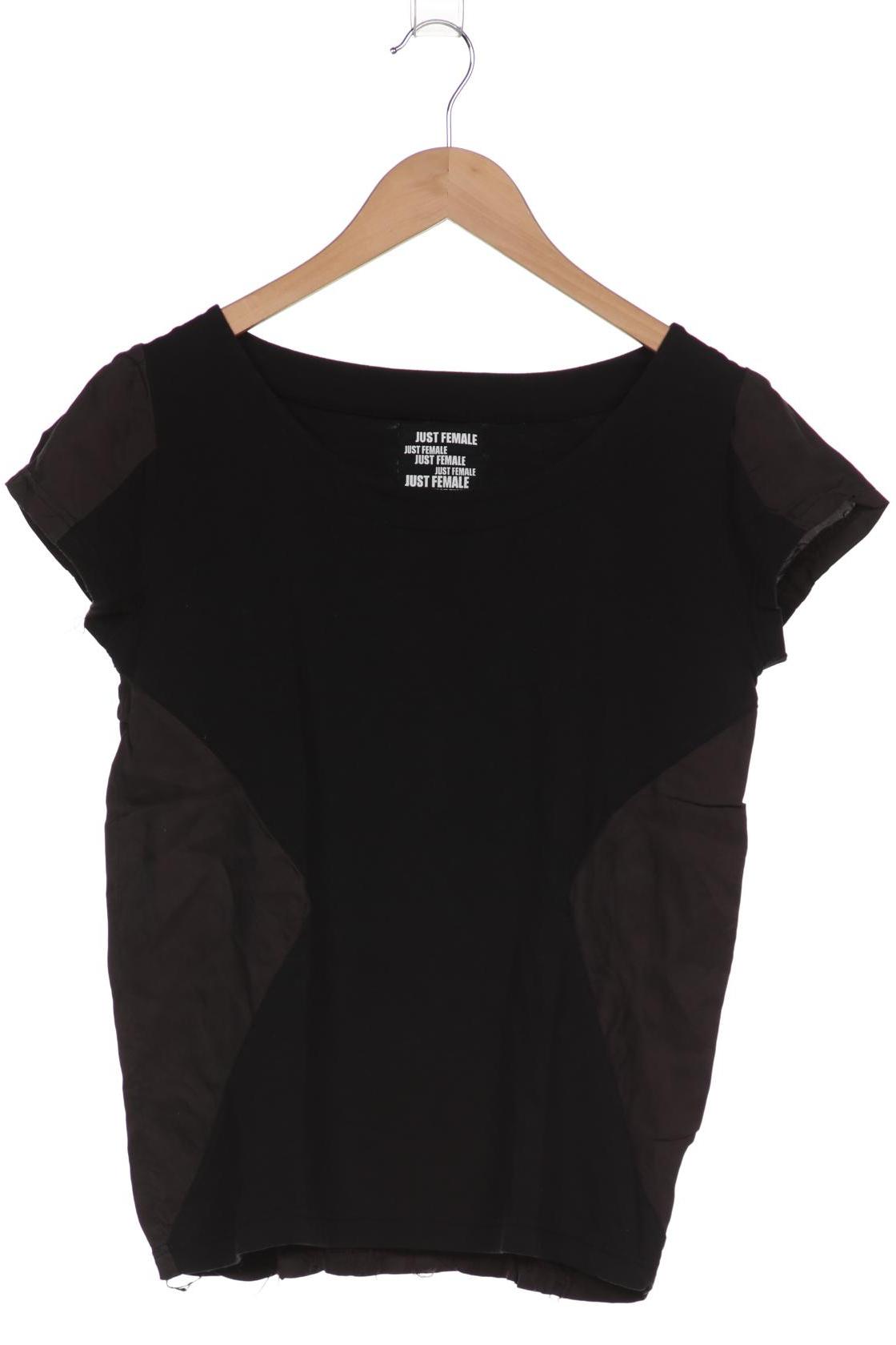 

Just Female Damen T-Shirt, schwarz, Gr. 38