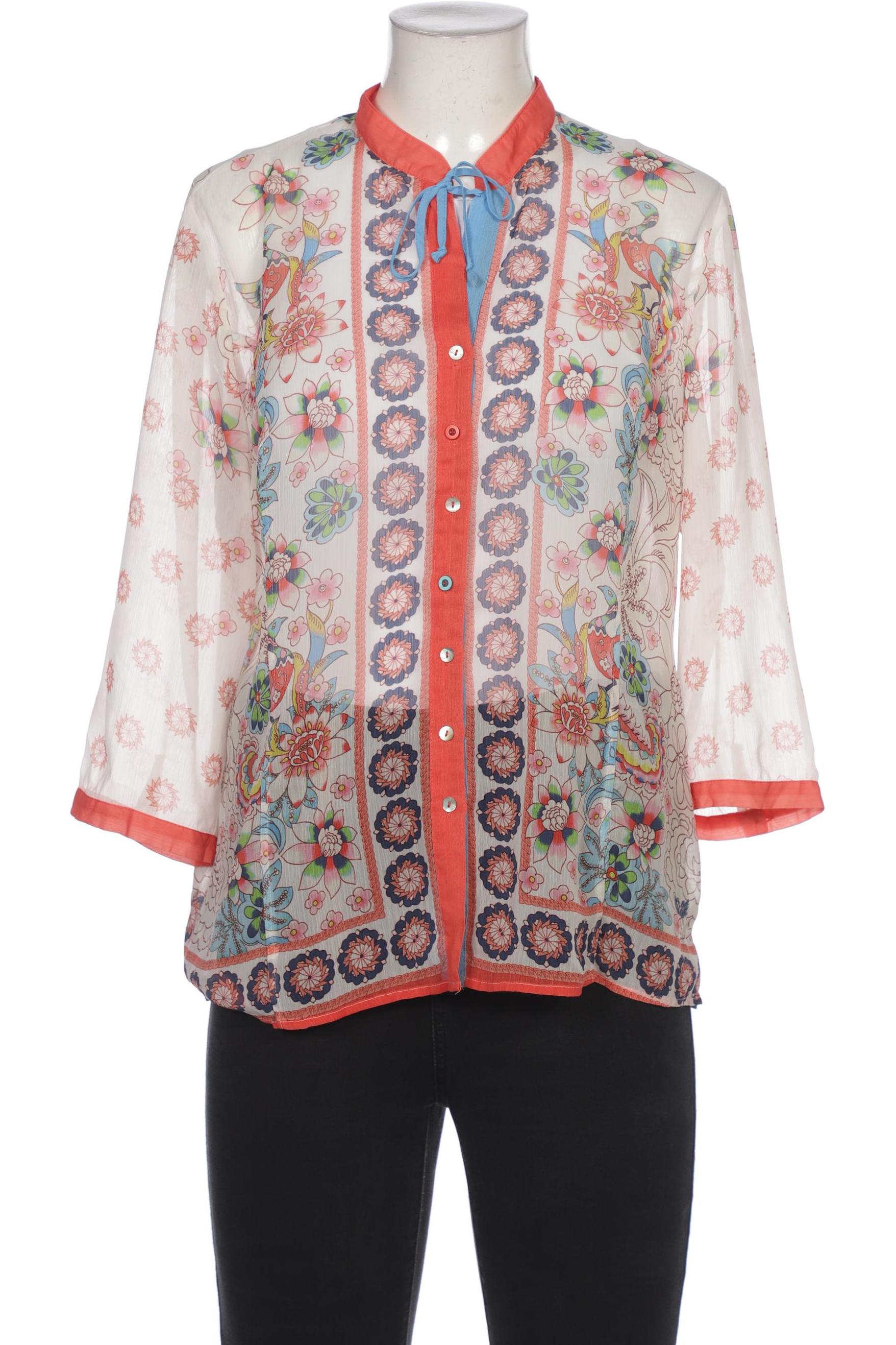

justWhite Damen Bluse, mehrfarbig, Gr. 42