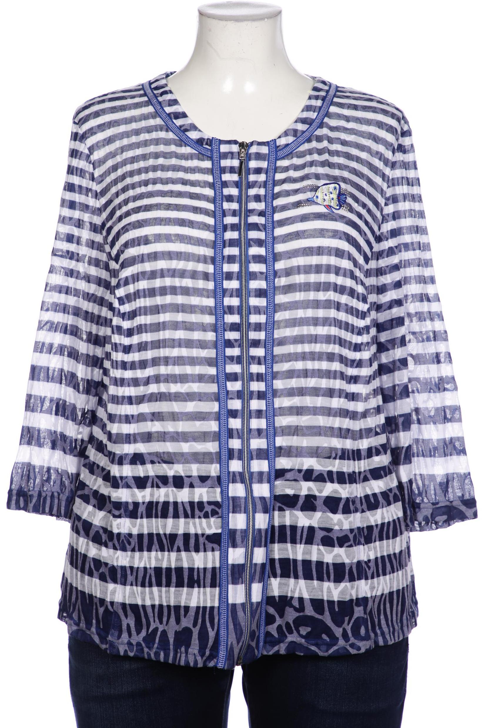 

justWhite Damen Bluse, marineblau, Gr. 50