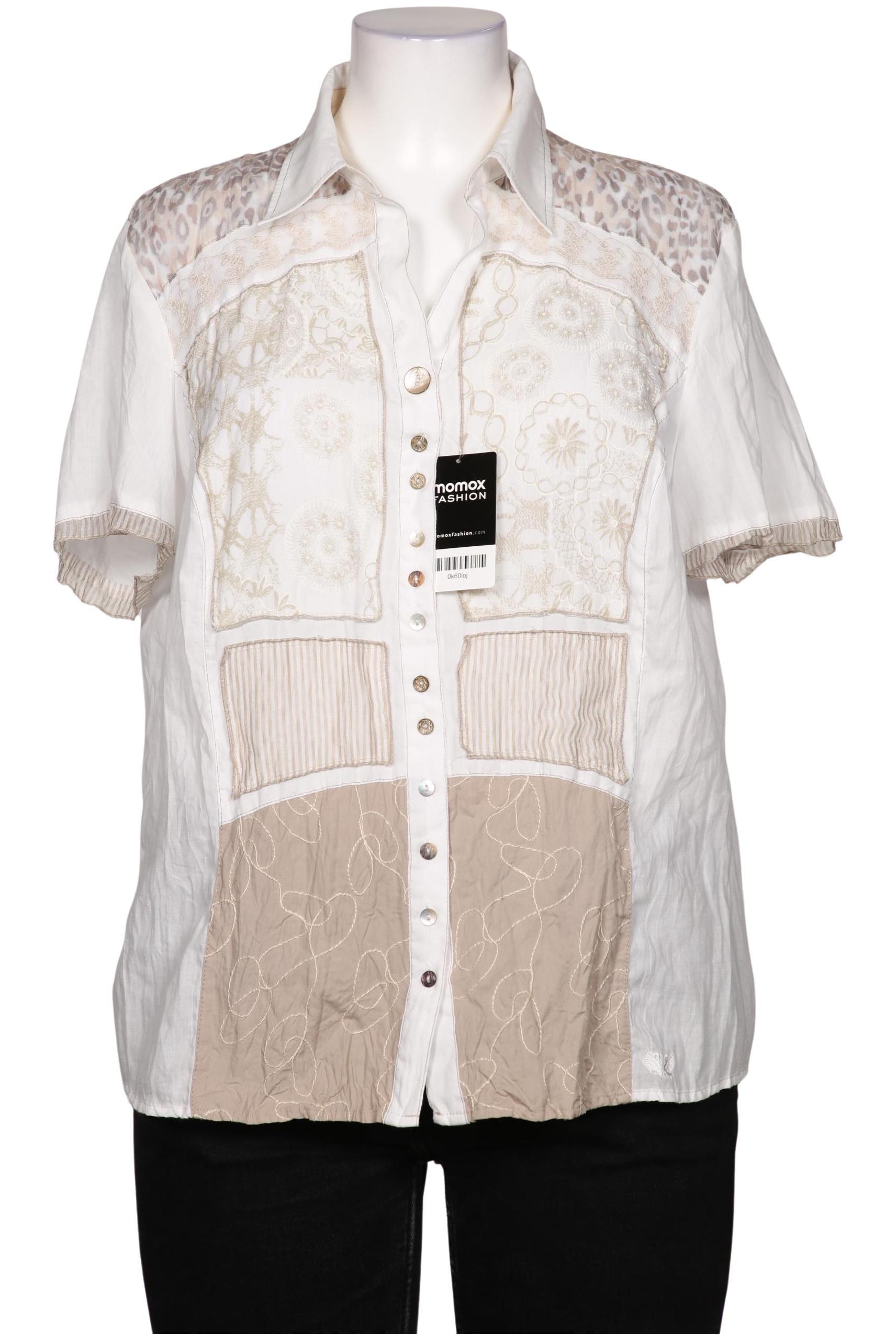 

justWhite Damen Bluse, beige, Gr. 46