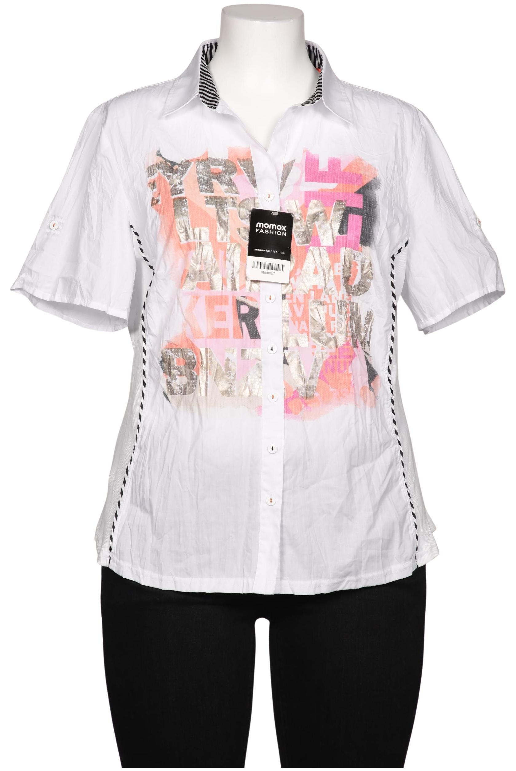 

justWhite Damen Bluse, weiß, Gr. 44