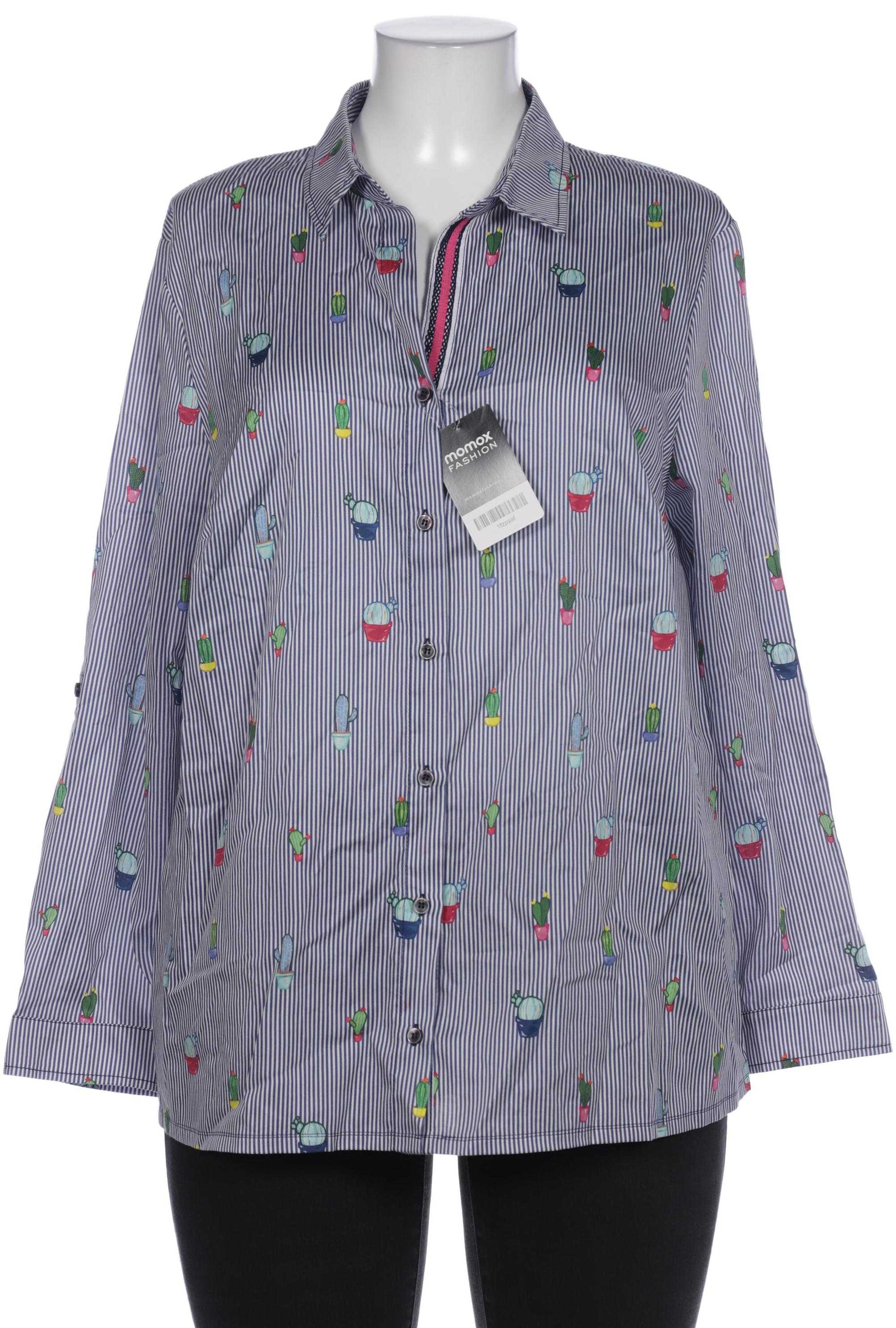 

justWhite Damen Bluse, blau, Gr. 48