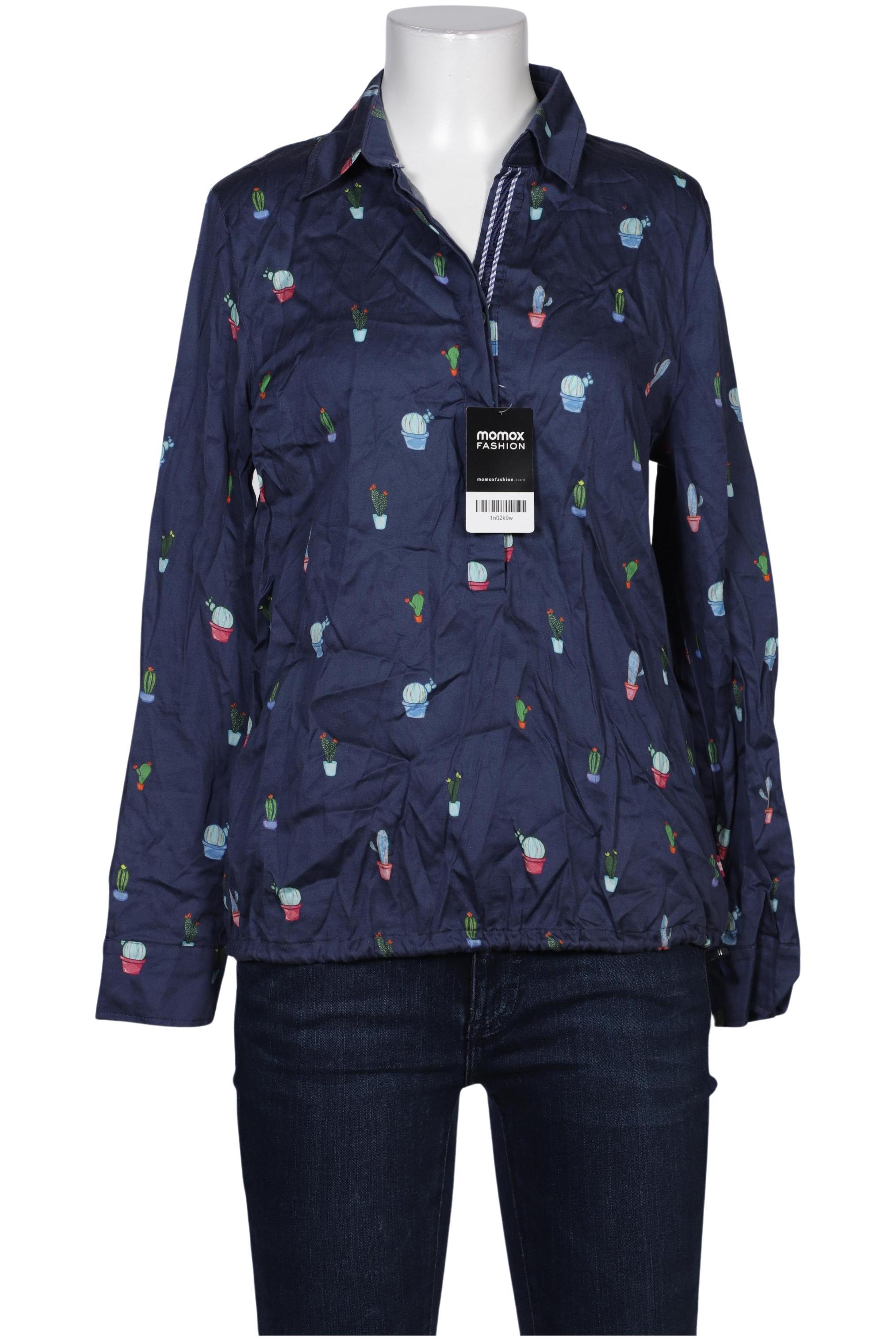 

justWhite Damen Bluse, marineblau, Gr. 38