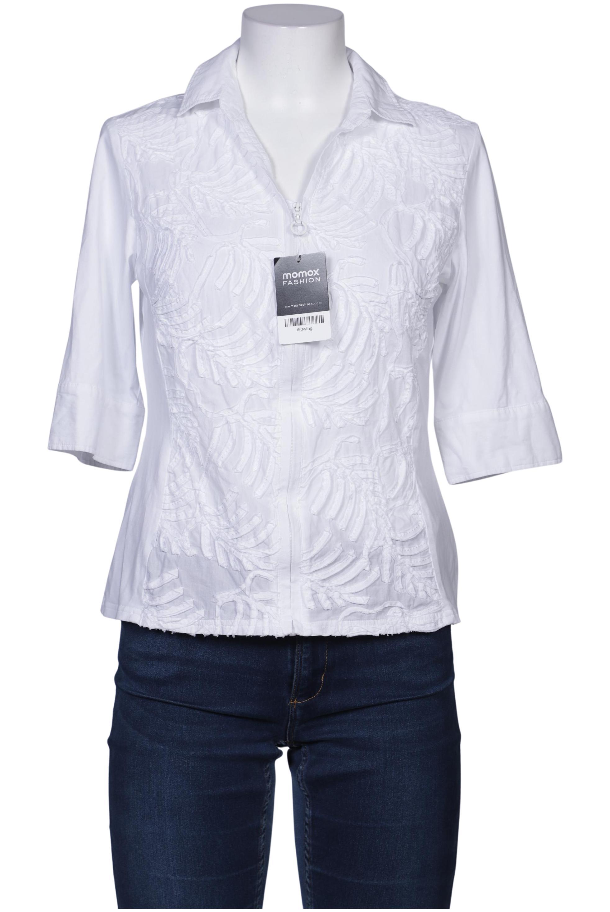 

justWhite Damen Bluse, weiß, Gr. 40