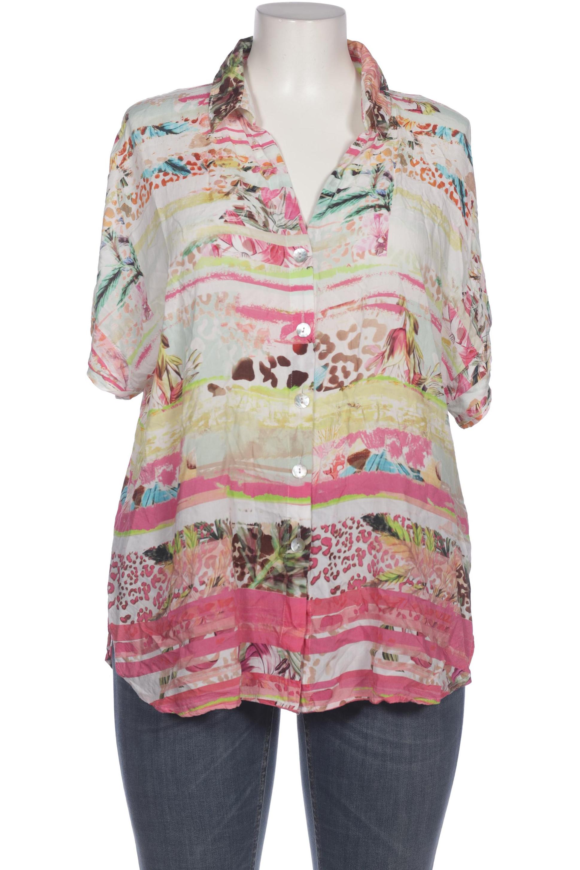 

justWhite Damen Bluse, mehrfarbig, Gr. 46
