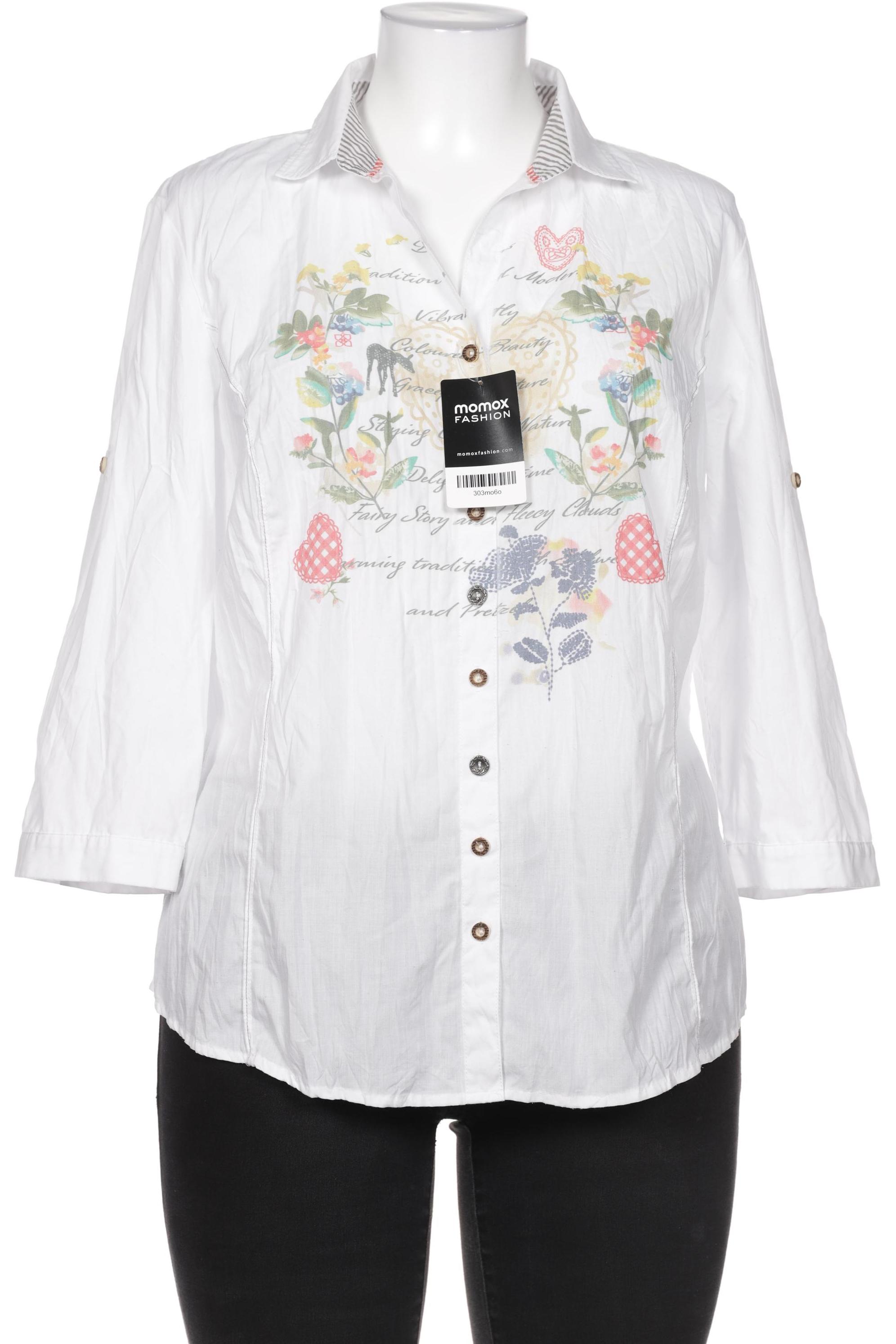 

justWhite Damen Bluse, weiß, Gr. 42