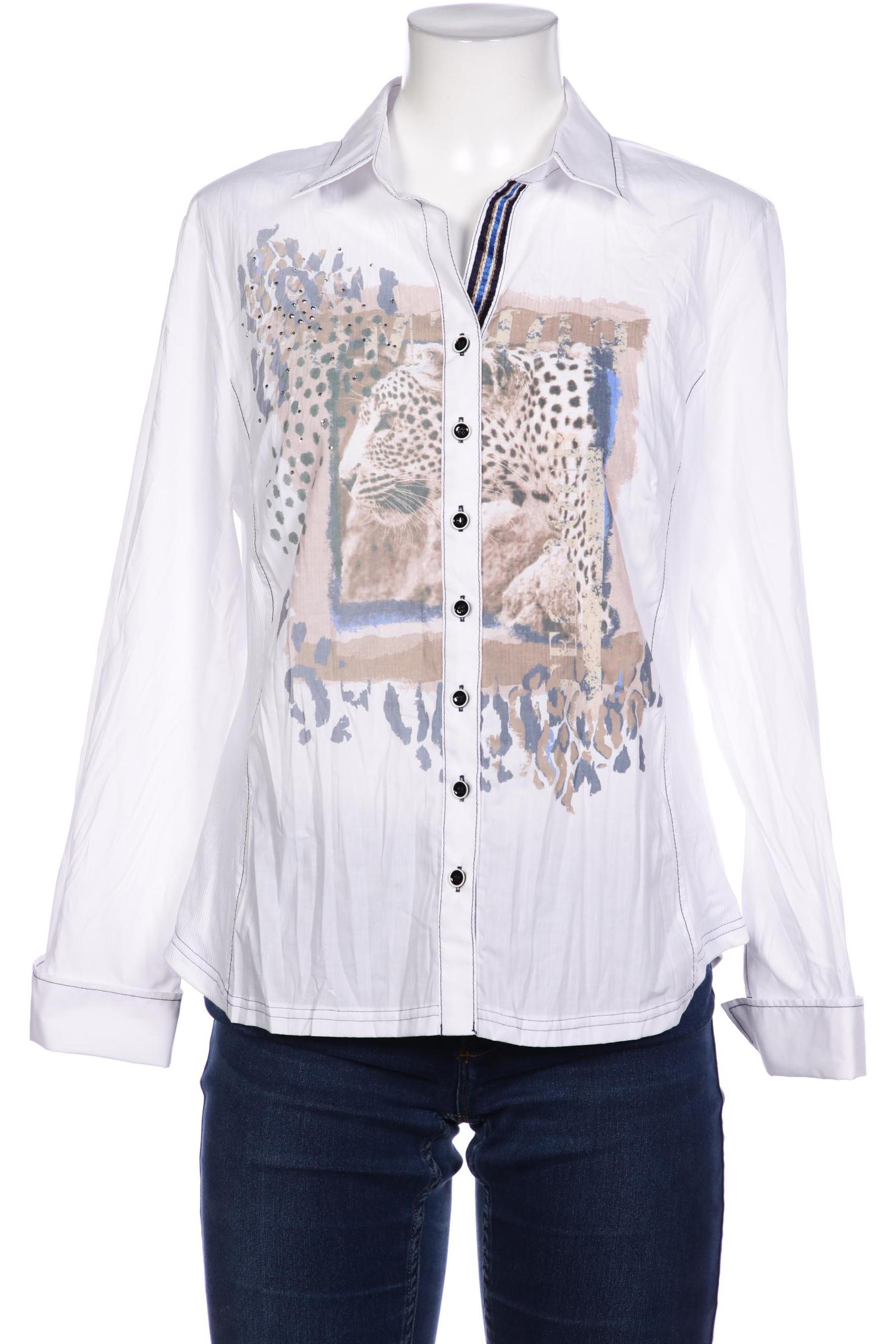 

justWhite Damen Bluse, weiß, Gr. 40
