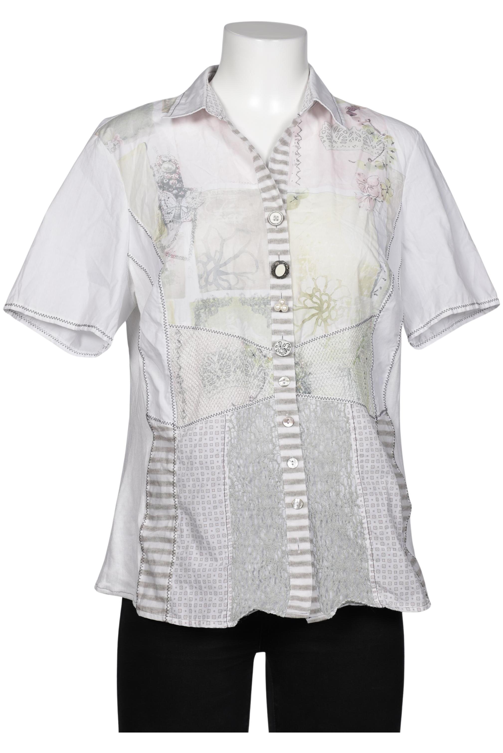 

justWhite Damen Bluse, weiß, Gr. 42