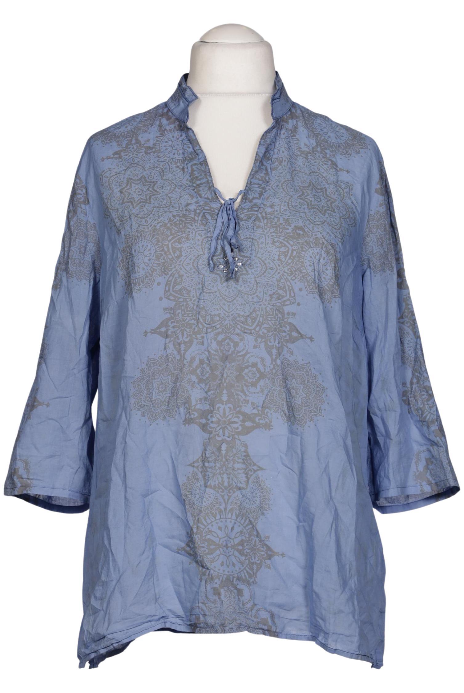 

justWhite Damen Bluse, hellblau, Gr. 46