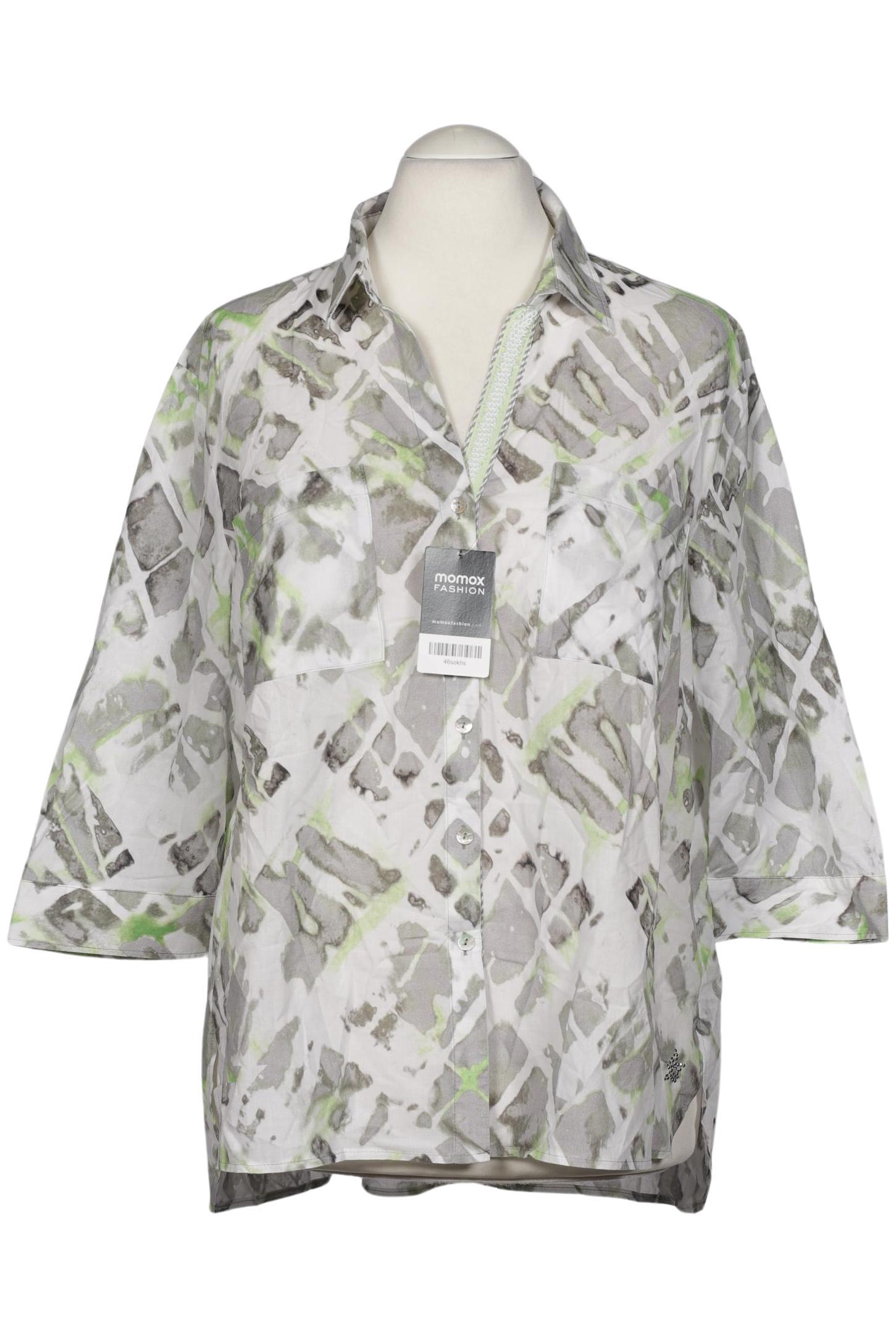 

justWhite Damen Bluse, mehrfarbig, Gr. 46