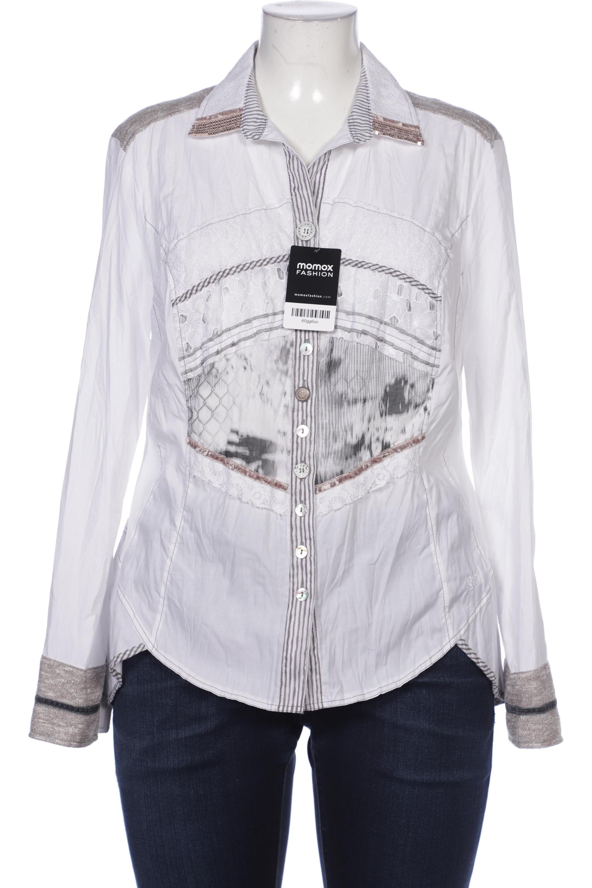 

justWhite Damen Bluse, weiß, Gr. 44