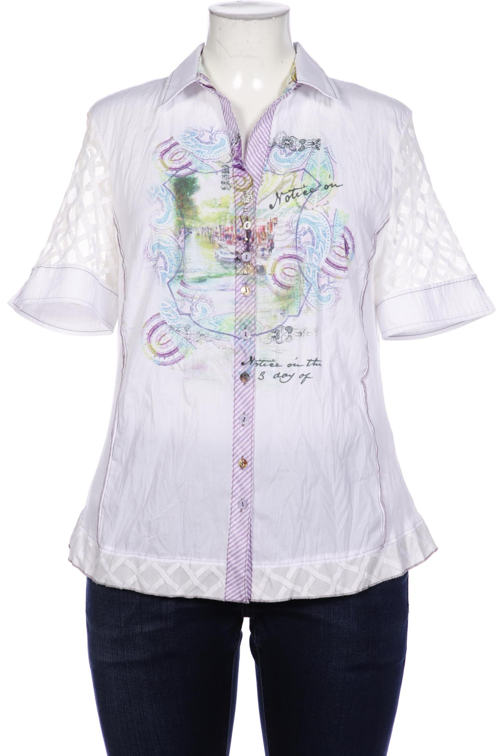 

justWhite Damen Bluse, weiß, Gr. 42