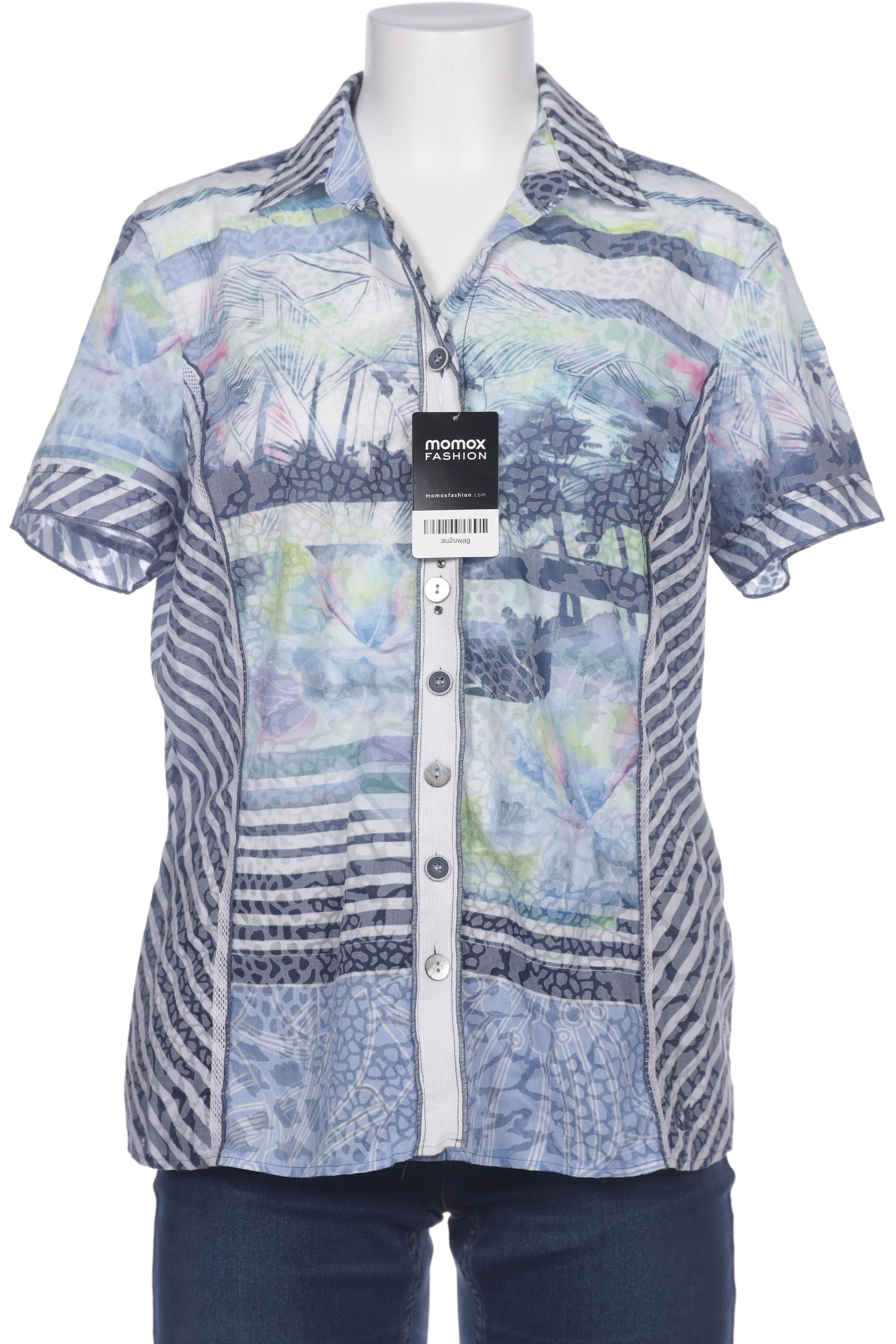 

justWhite Damen Bluse, blau, Gr. 40