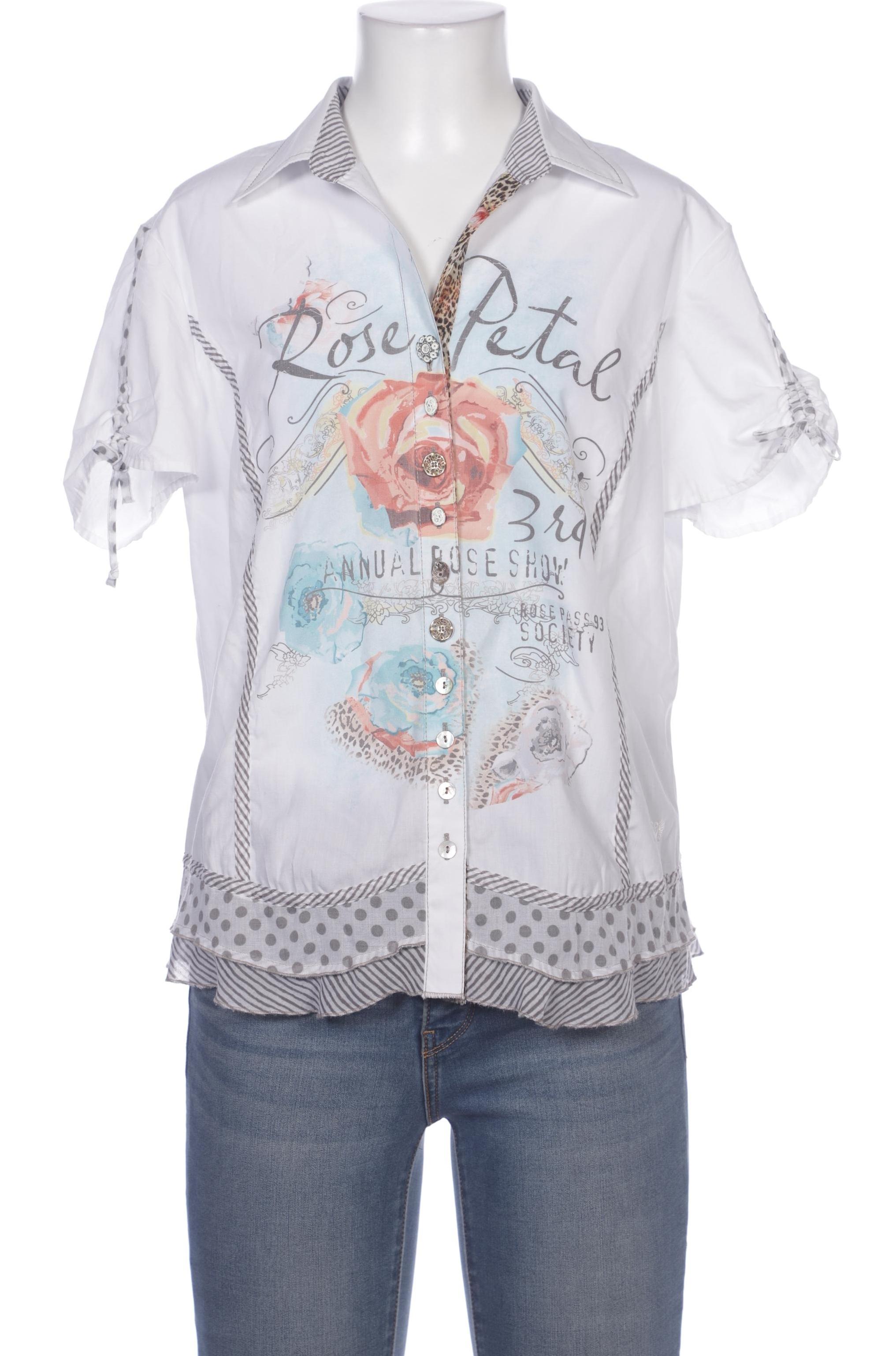 

justWhite Damen Bluse, weiß, Gr. 40