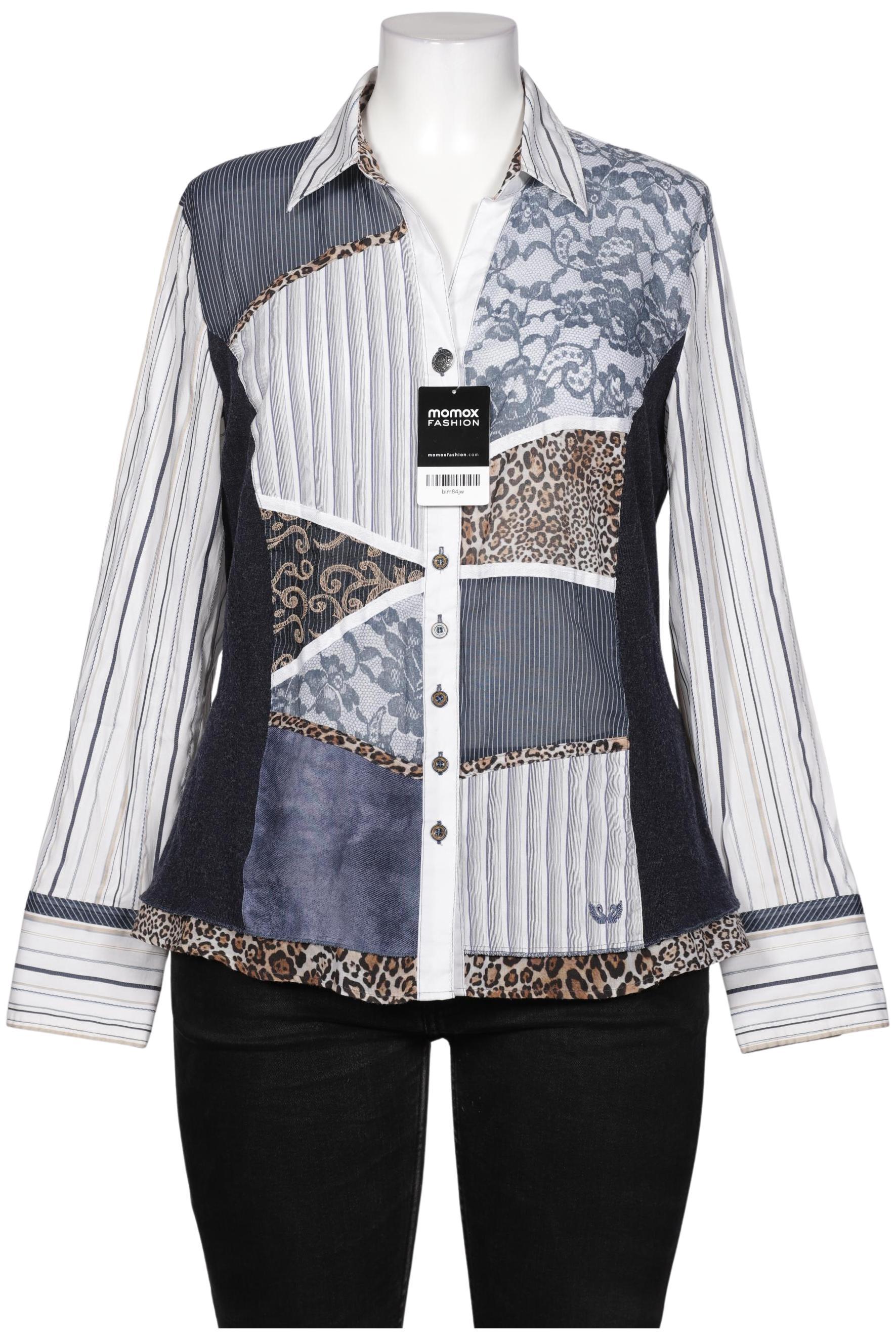 

justWhite Damen Bluse, mehrfarbig, Gr. 44