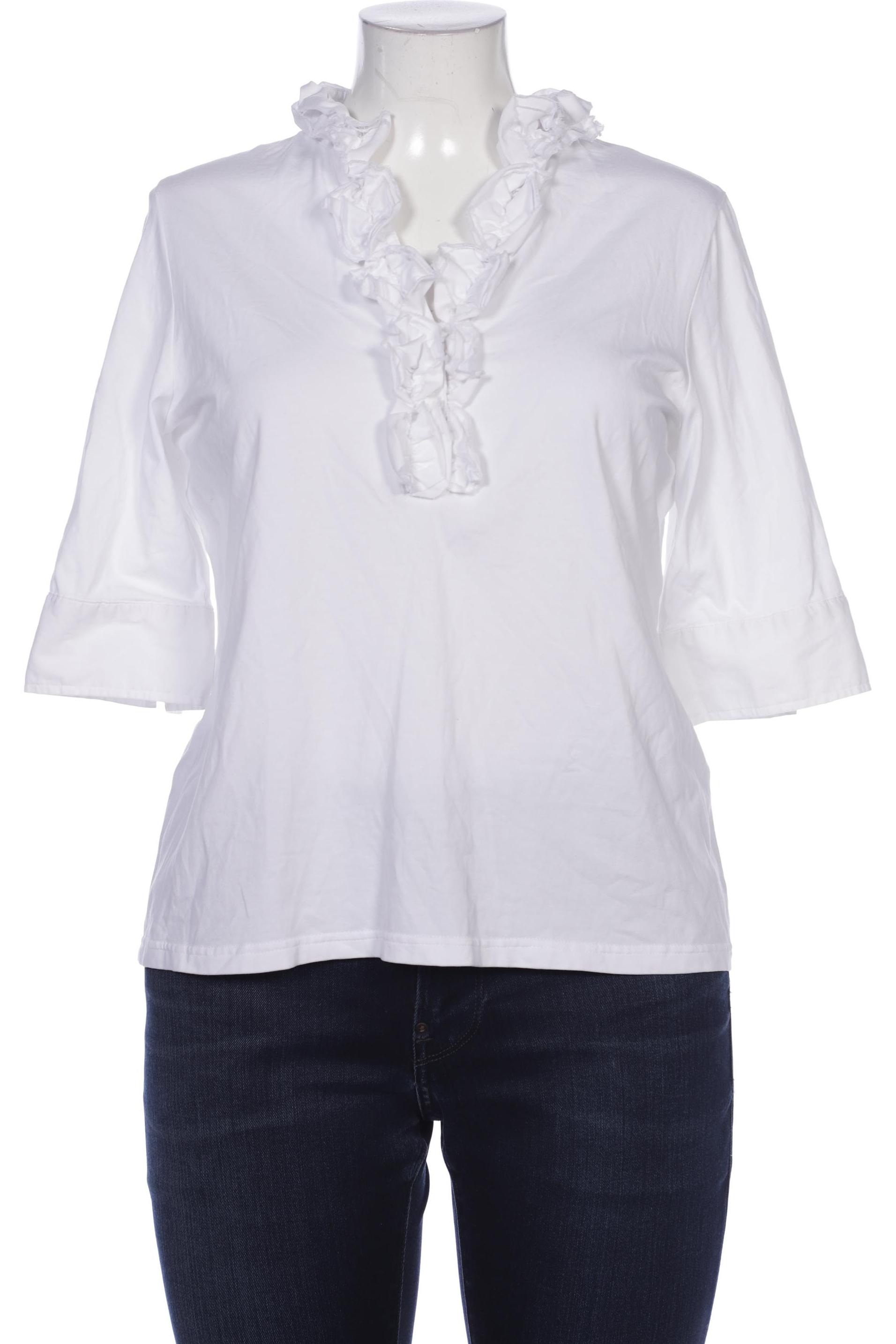 

justWhite Damen Bluse, weiß, Gr. 44
