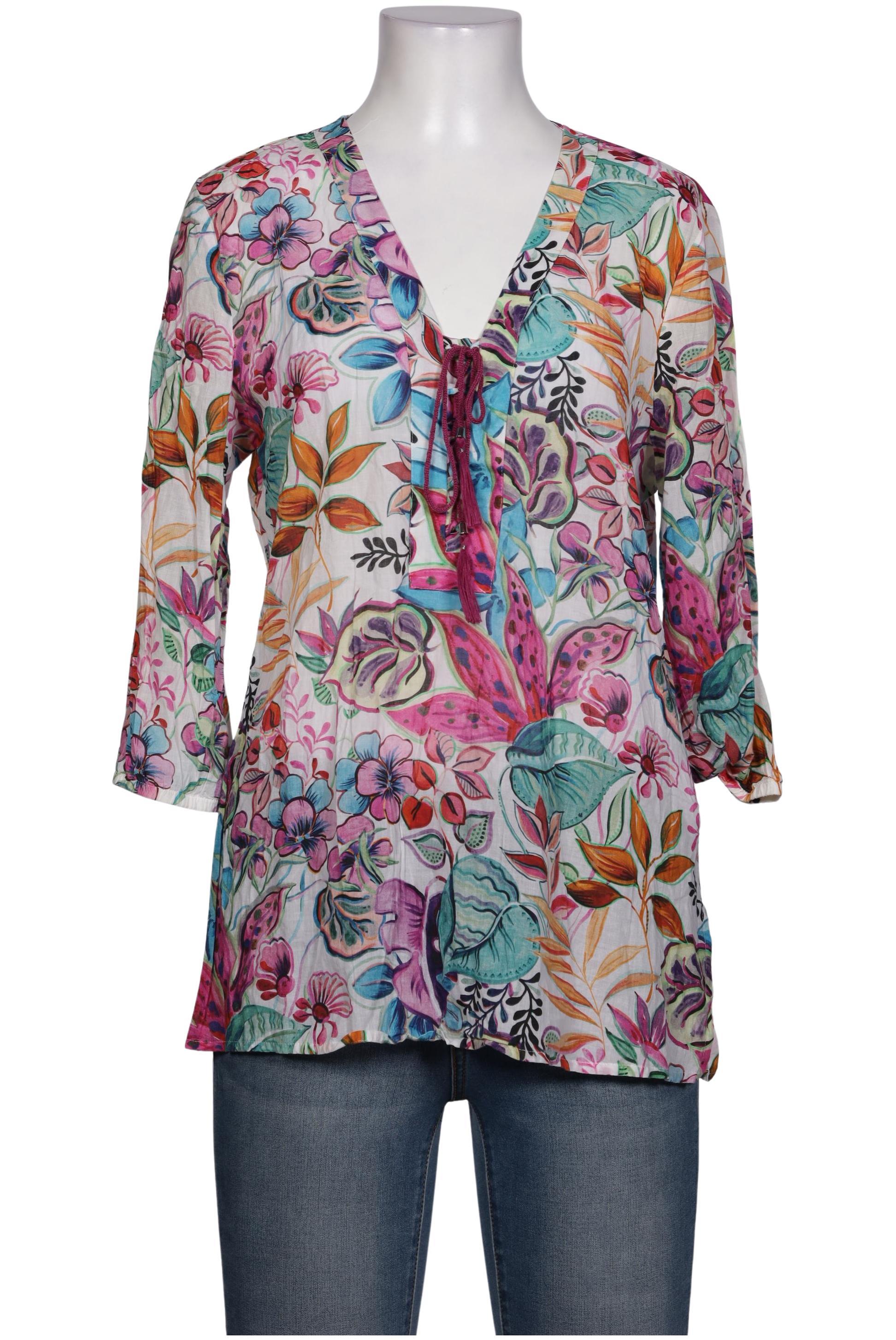 

justWhite Damen Bluse, mehrfarbig, Gr. 40