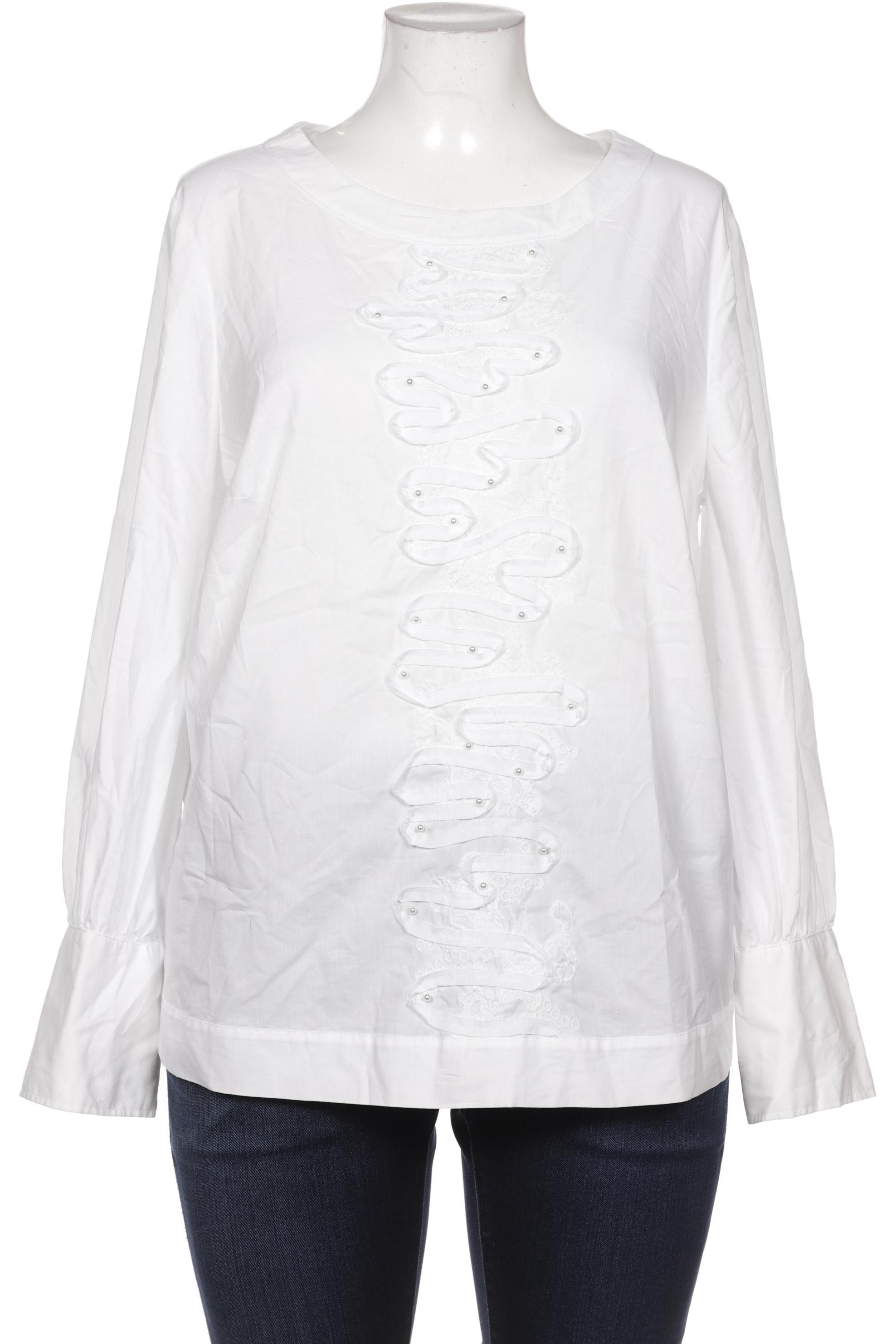 

justWhite Damen Bluse, weiß, Gr. 46