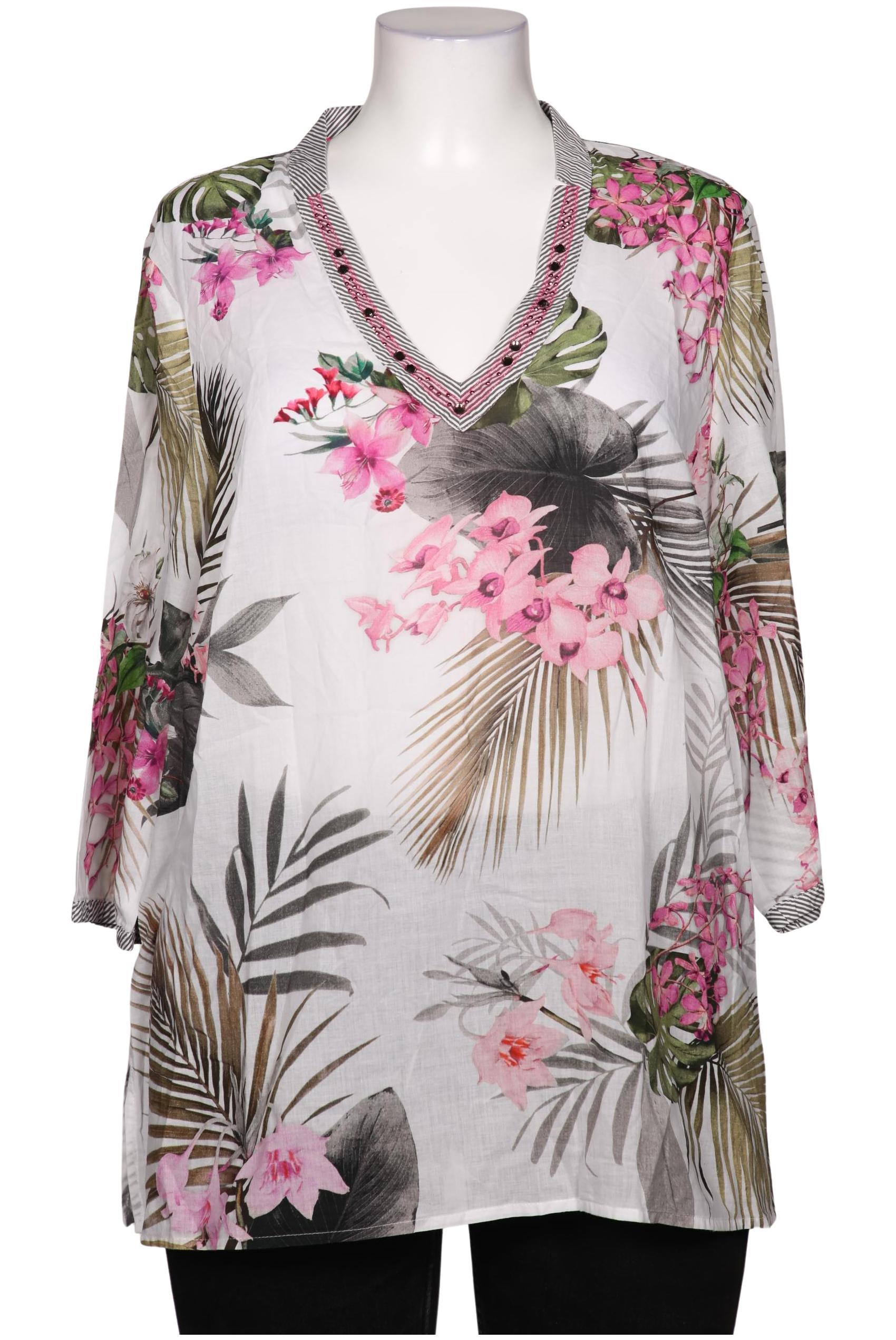 

justWhite Damen Bluse, mehrfarbig, Gr. 46