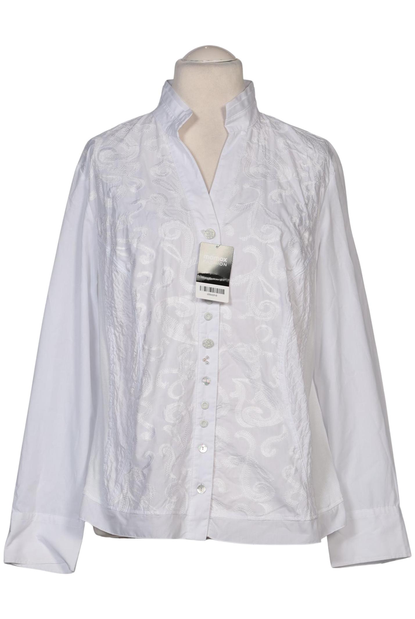 

justWhite Damen Bluse, weiß, Gr. 48