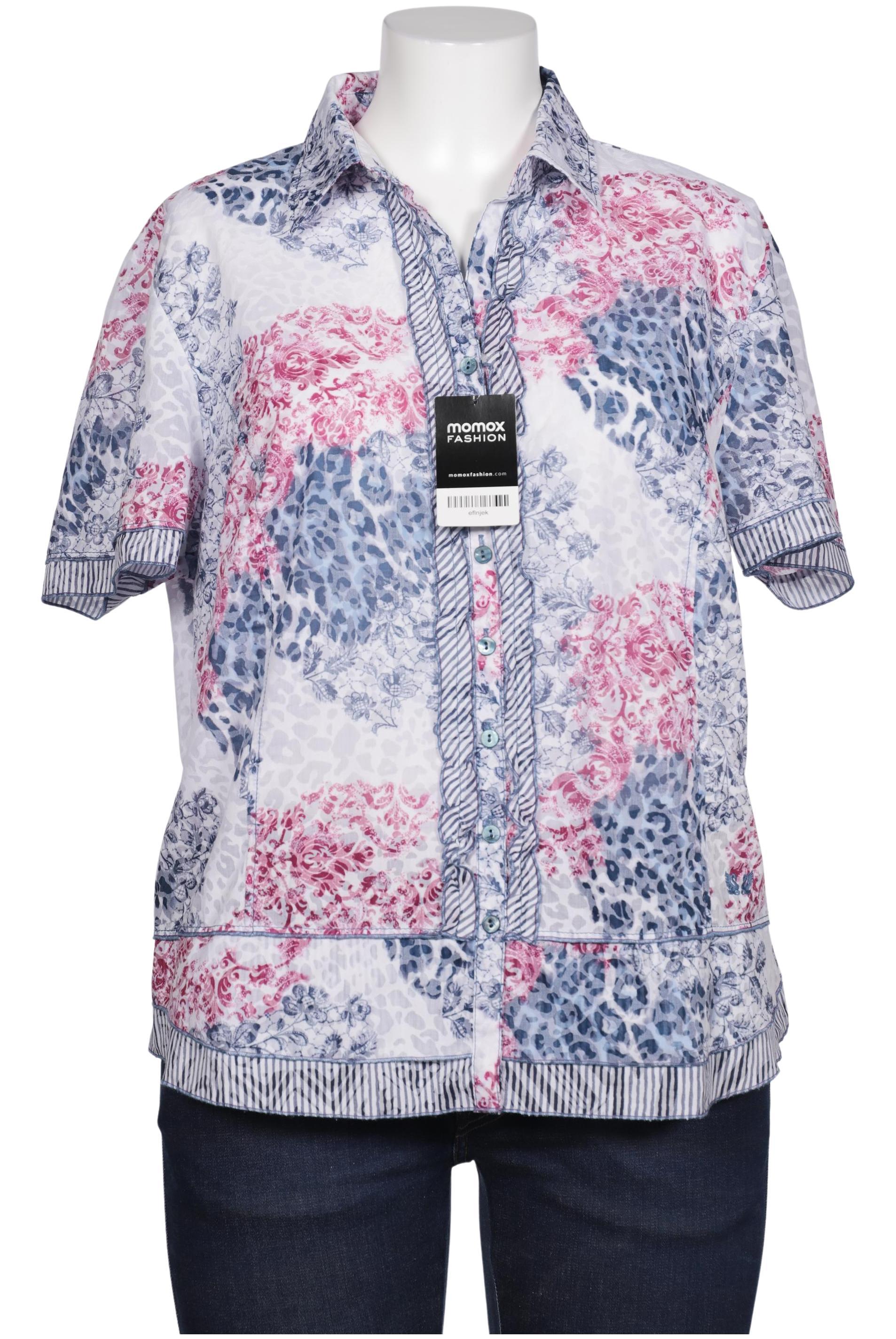 

justWhite Damen Bluse, mehrfarbig, Gr. 46