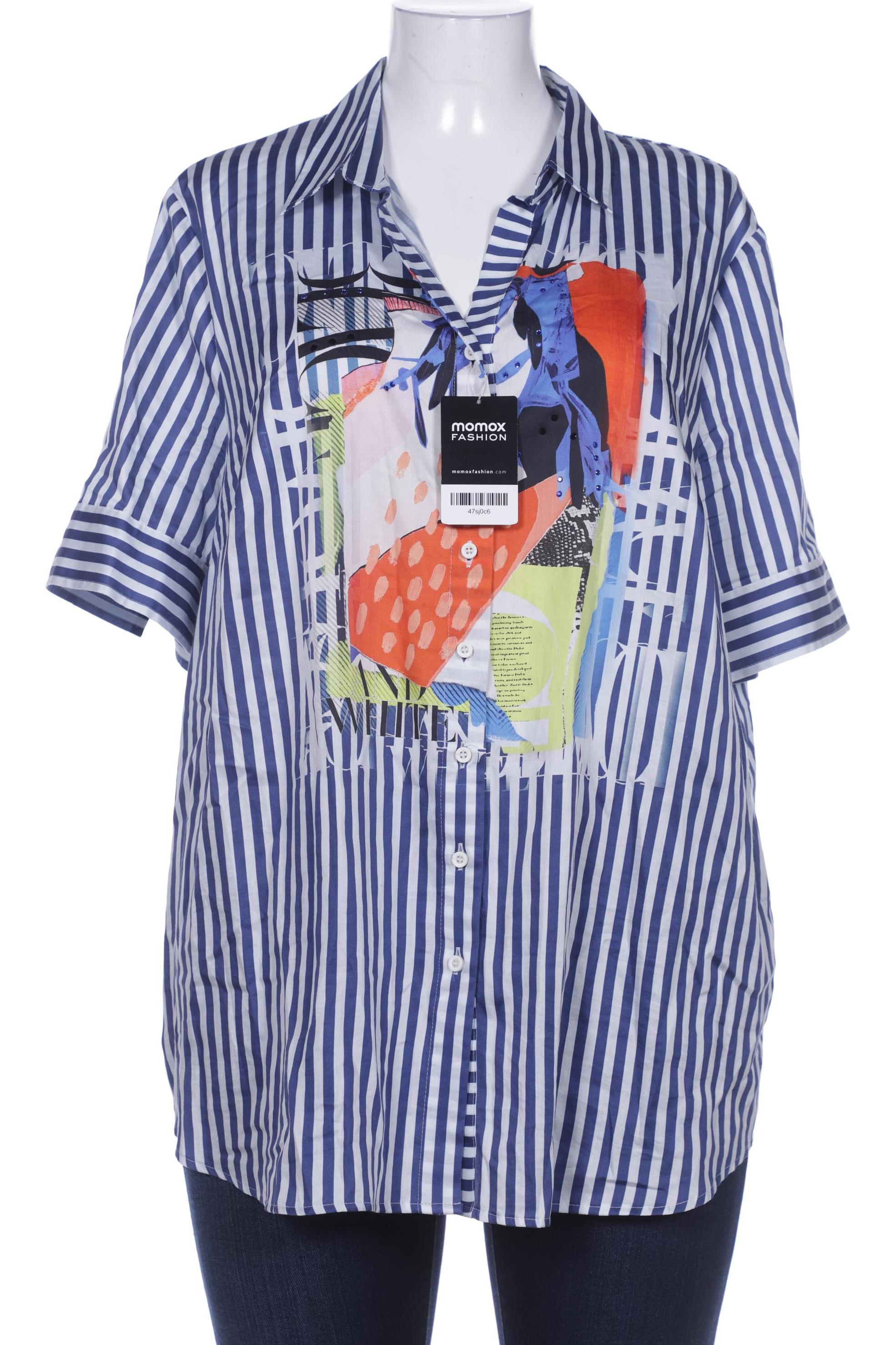 

justWhite Damen Bluse, blau, Gr. 52