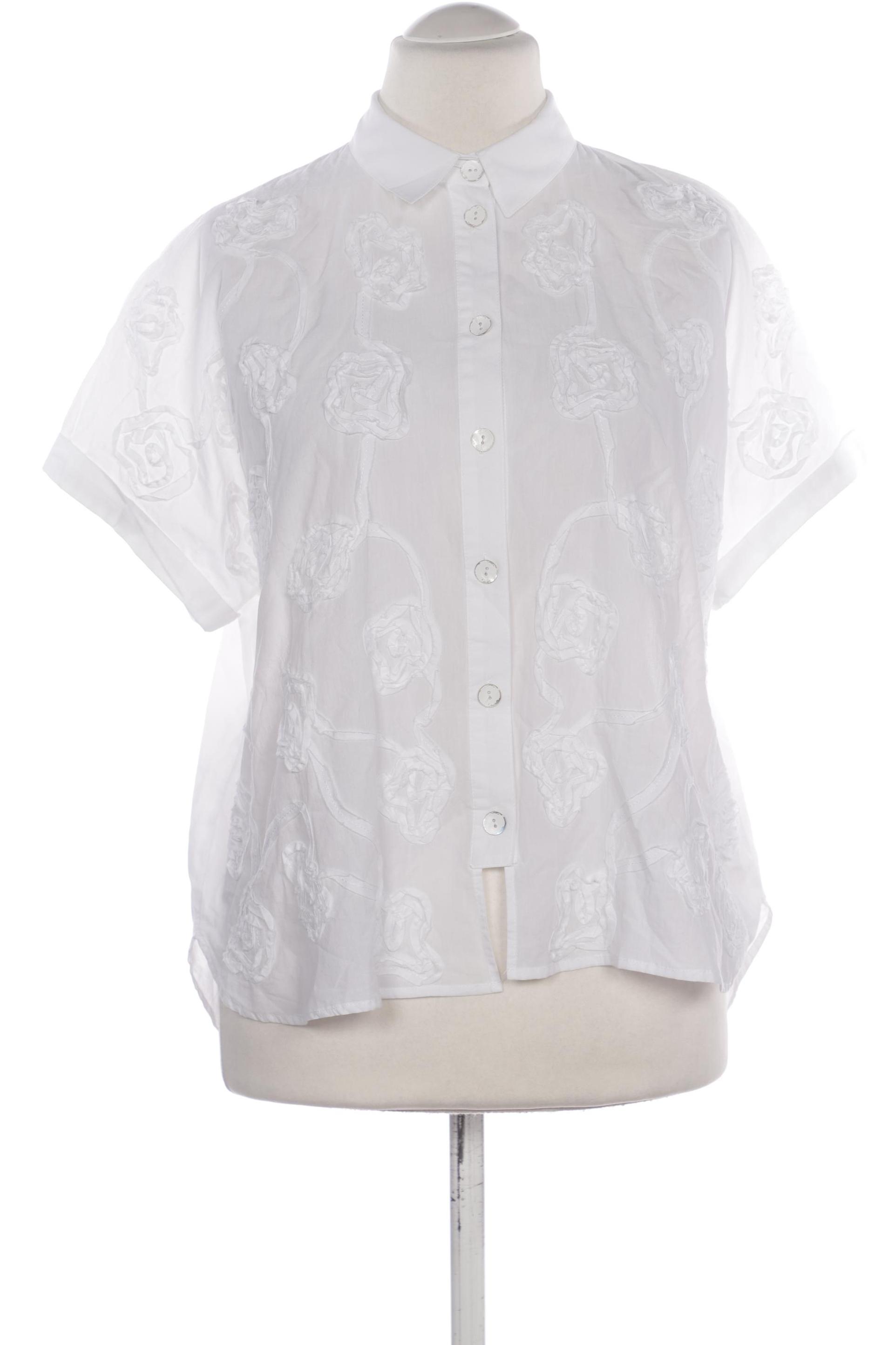 

justWhite Damen Bluse, weiß, Gr. 42