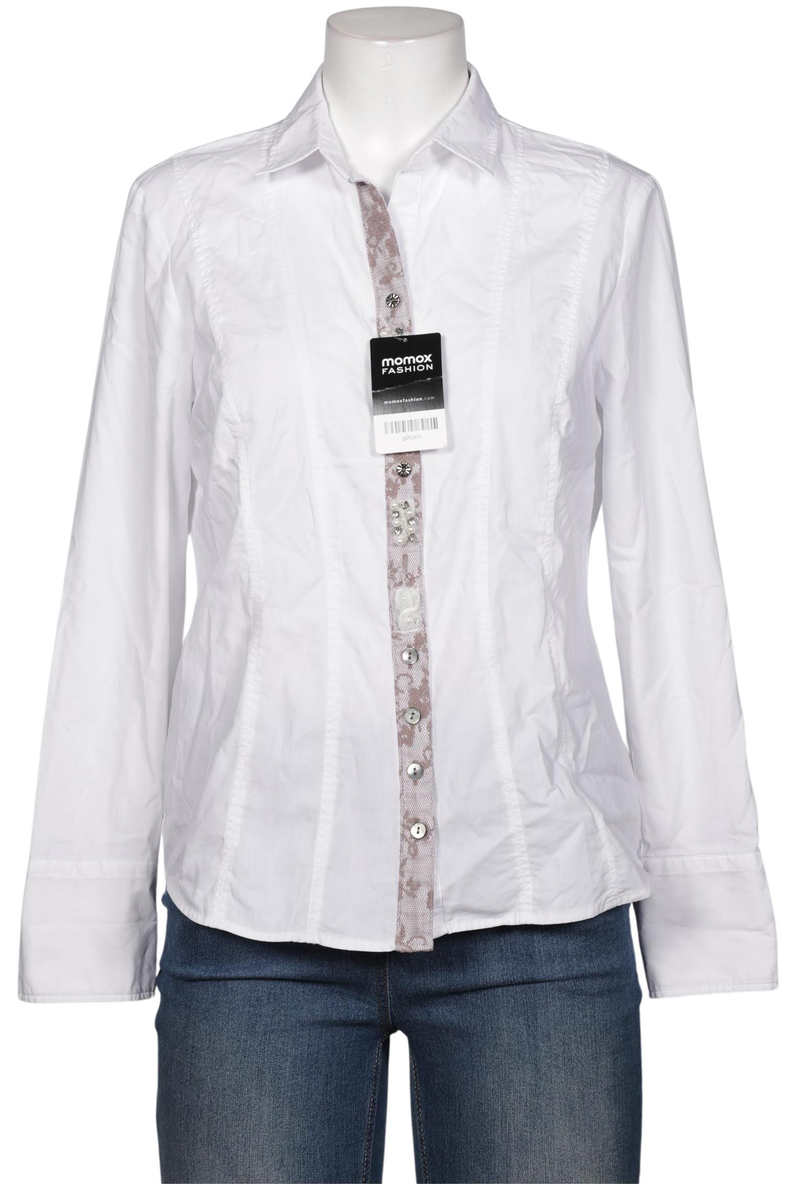 

justWhite Damen Bluse, weiß, Gr. 40