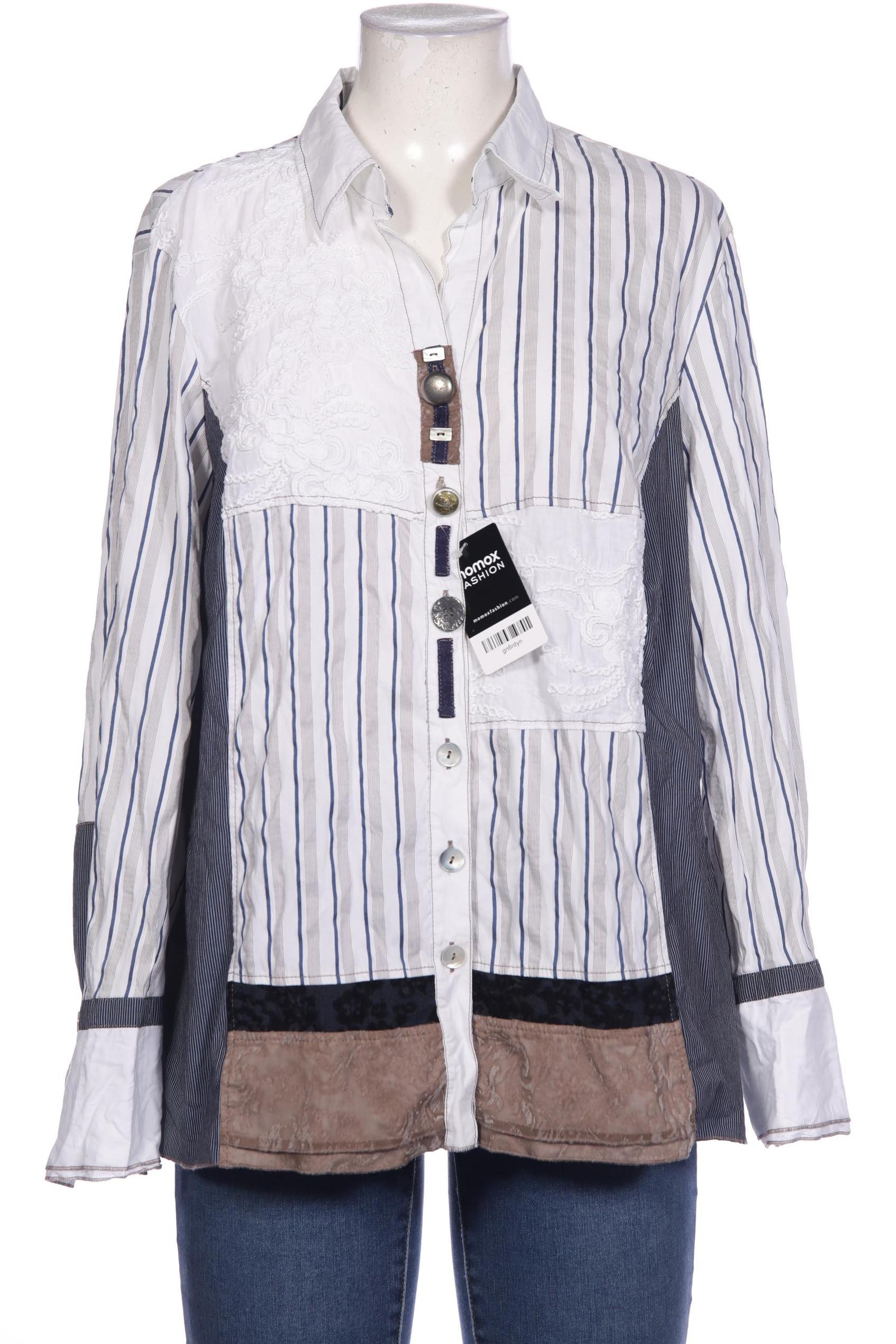 

justWhite Damen Bluse, weiß, Gr. 46