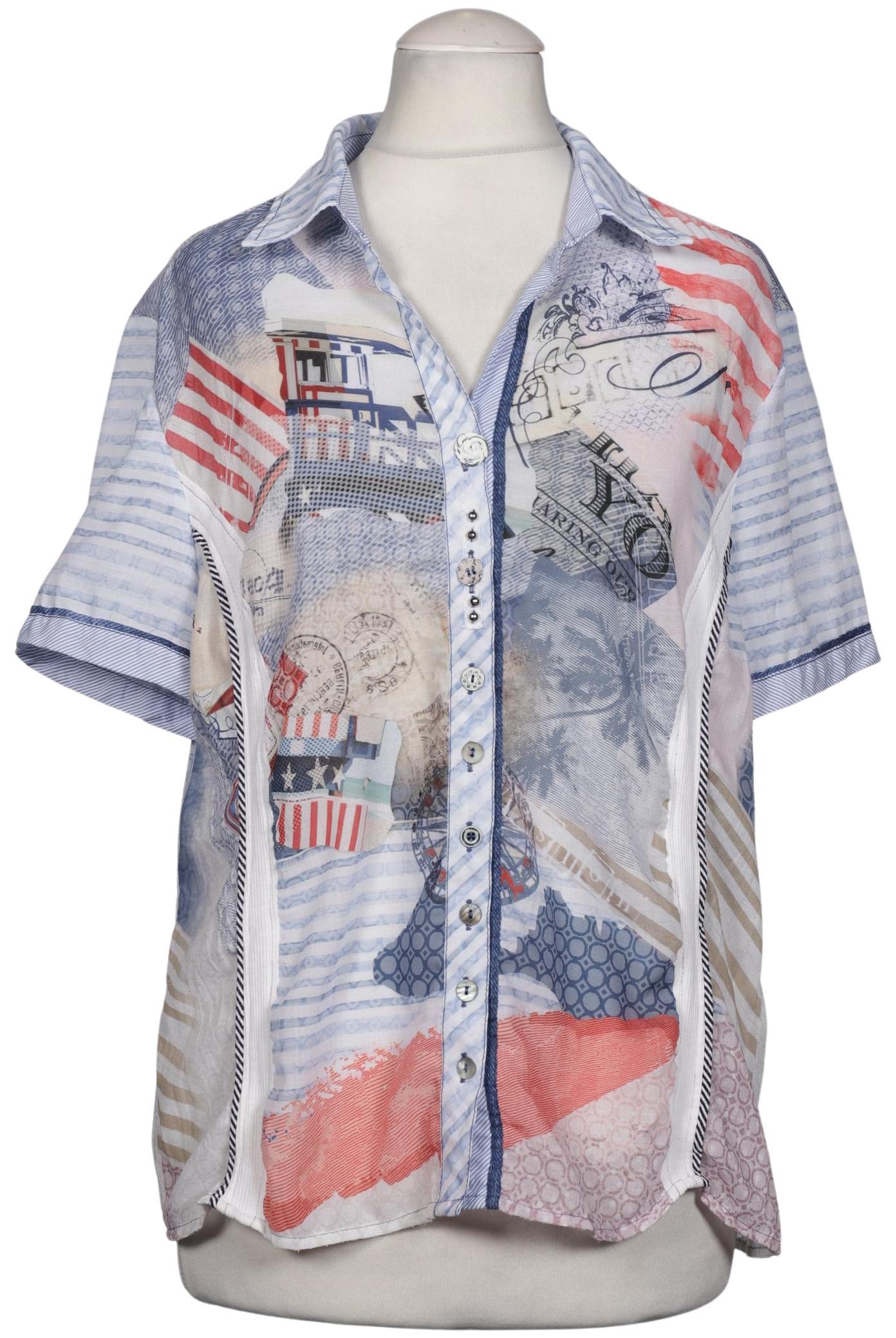 

justWhite Damen Bluse, mehrfarbig, Gr. 38