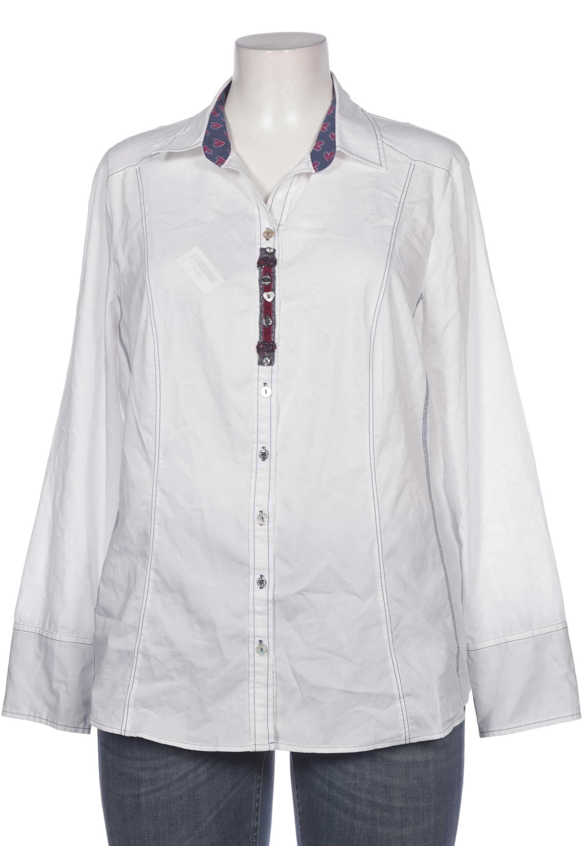 

justWhite Damen Bluse, weiß, Gr. 46