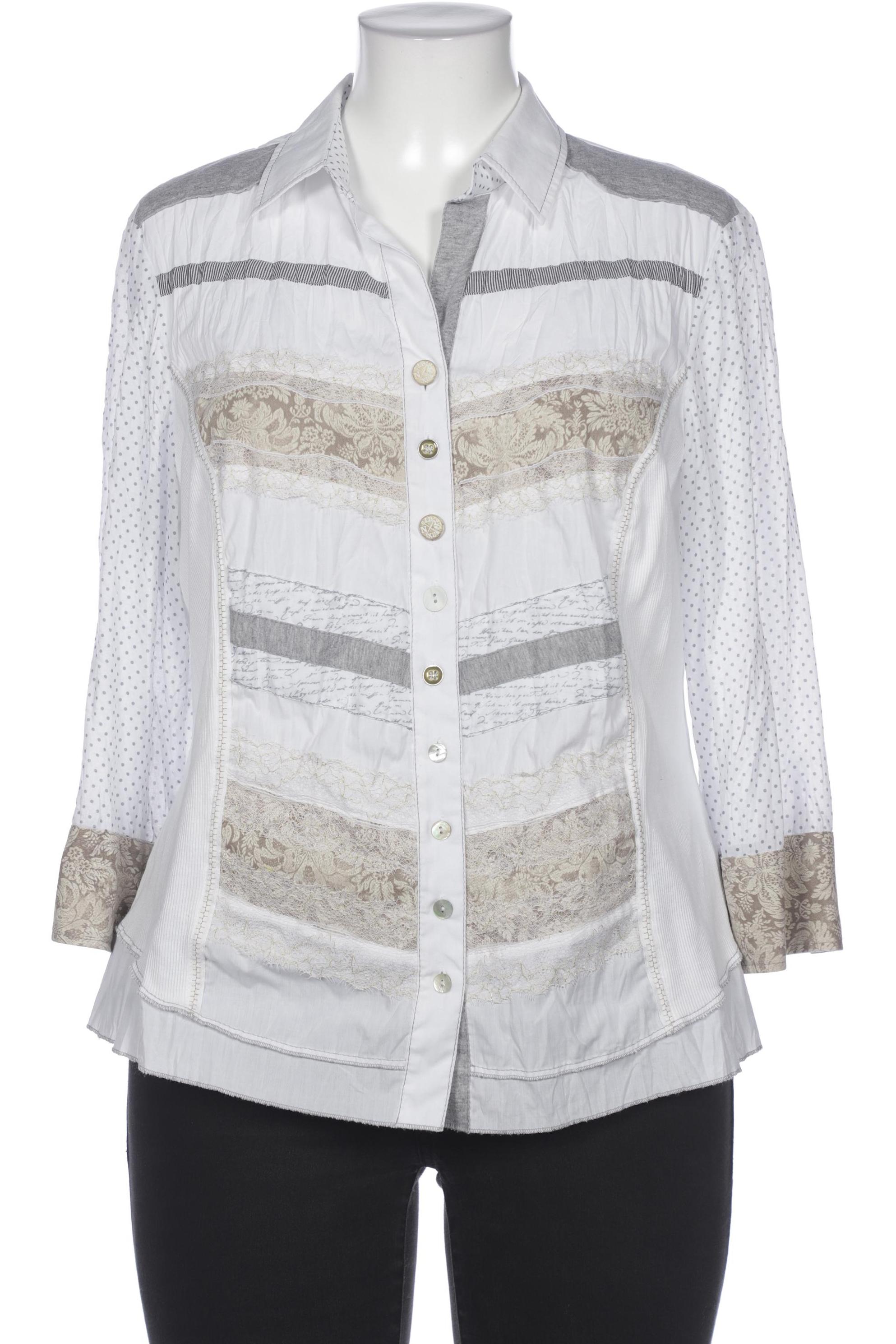 

justWhite Damen Bluse, mehrfarbig, Gr. 44