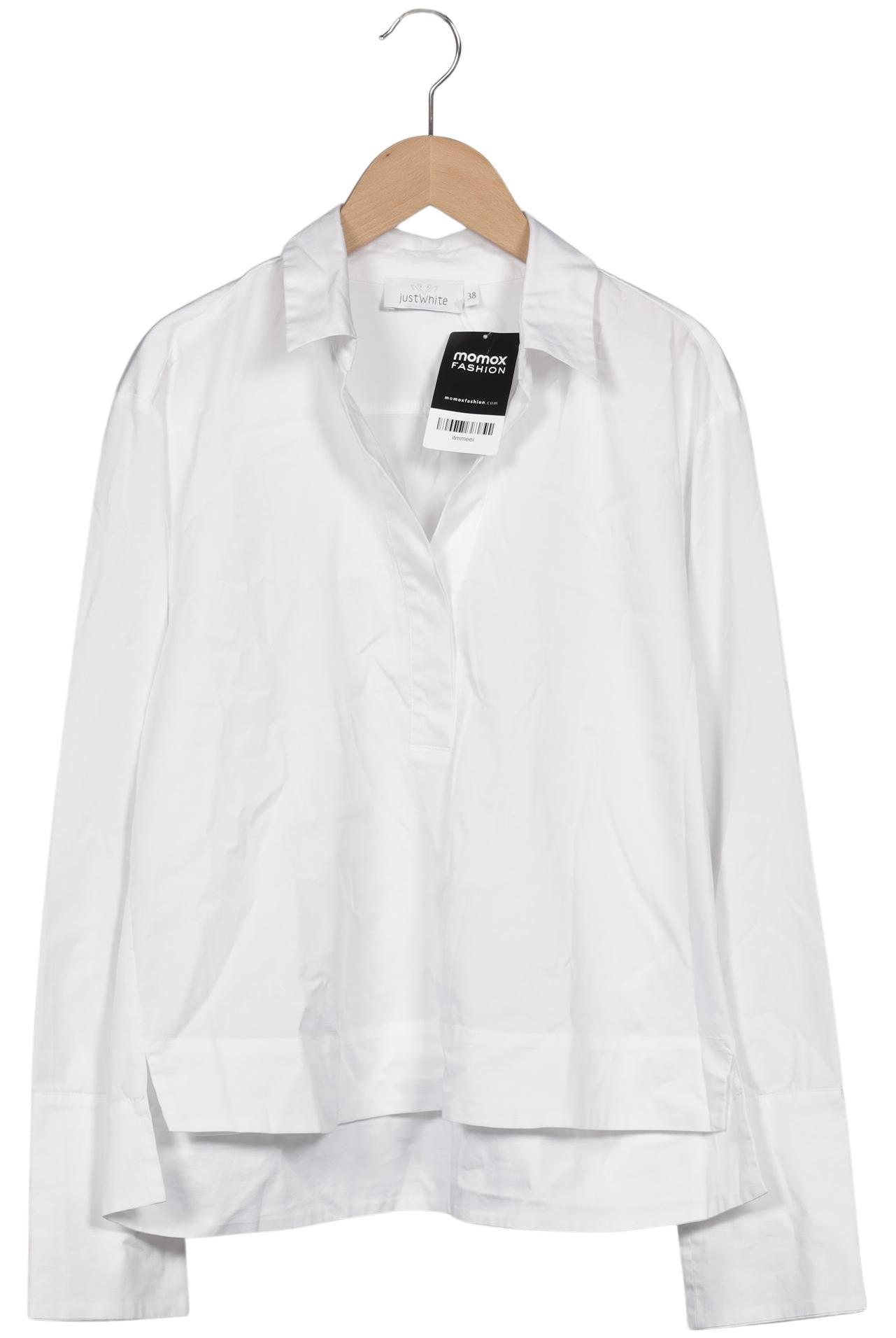 

justWhite Damen Bluse, weiß, Gr. 38