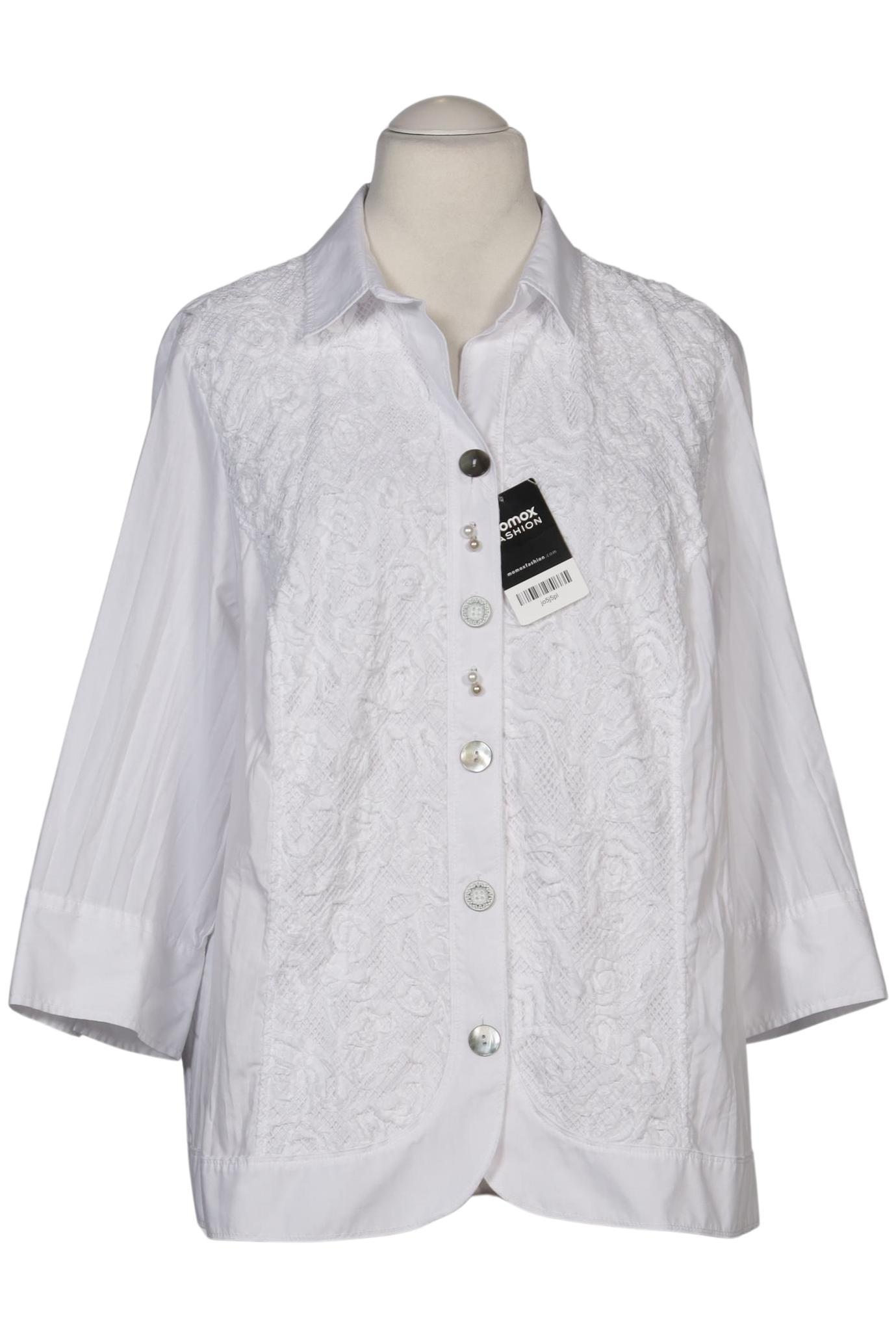 

justWhite Damen Bluse, weiß, Gr. 50