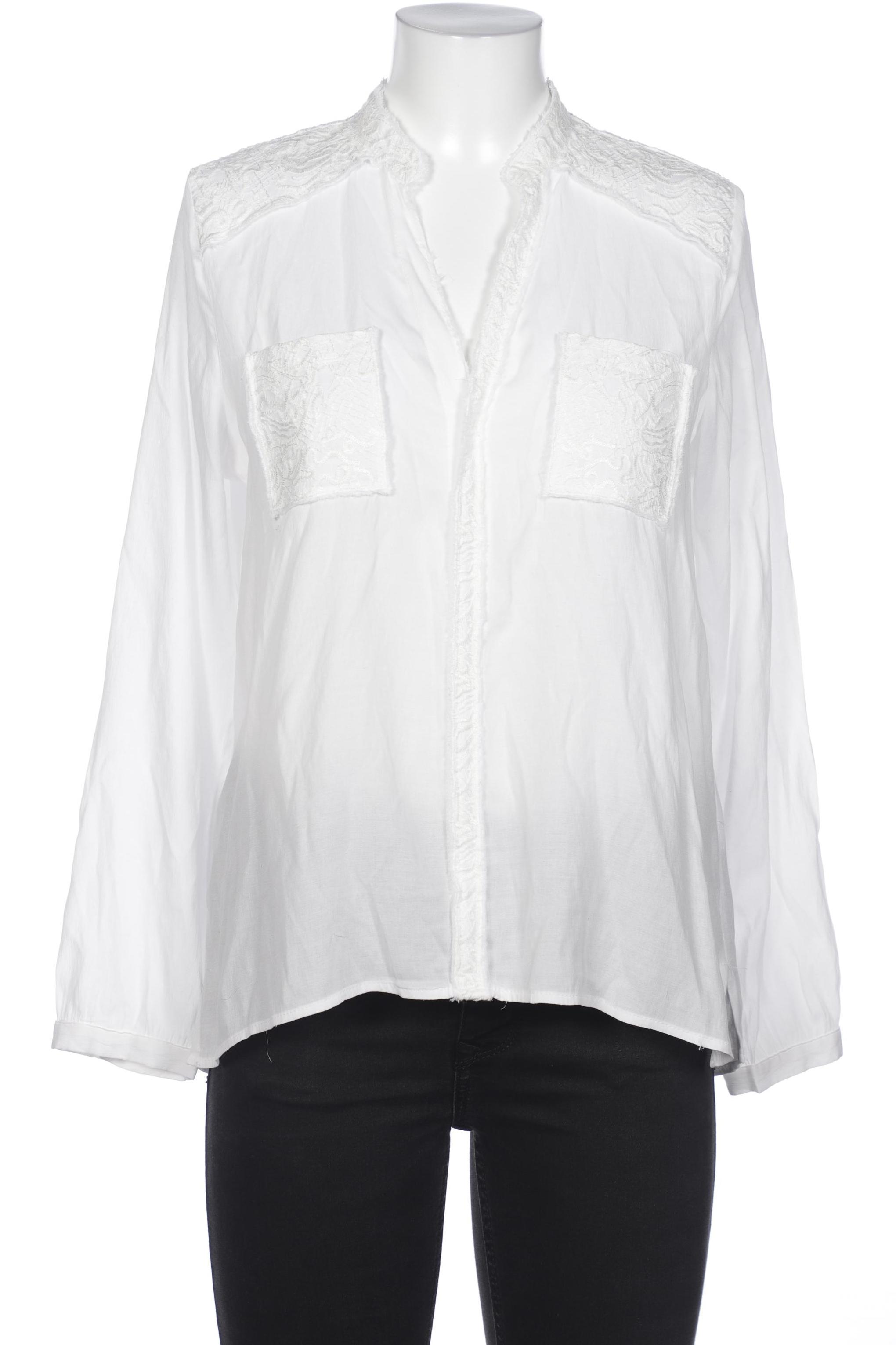 

justWhite Damen Bluse, weiß, Gr. 40