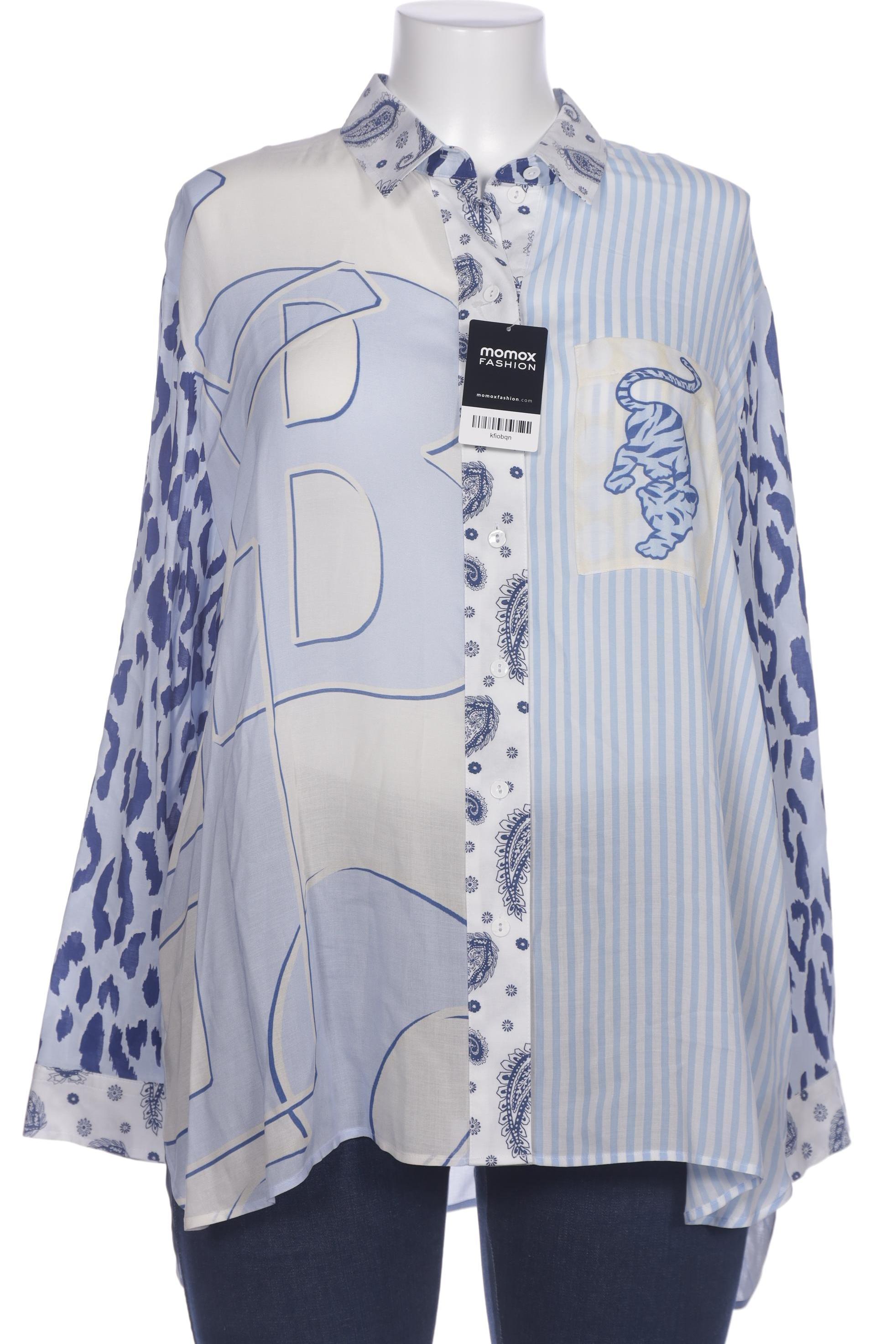 

justWhite Damen Bluse, hellblau, Gr. 44
