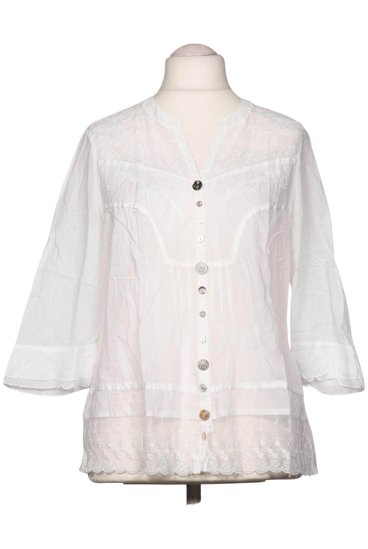 

justWhite Damen Bluse, weiß, Gr. 44