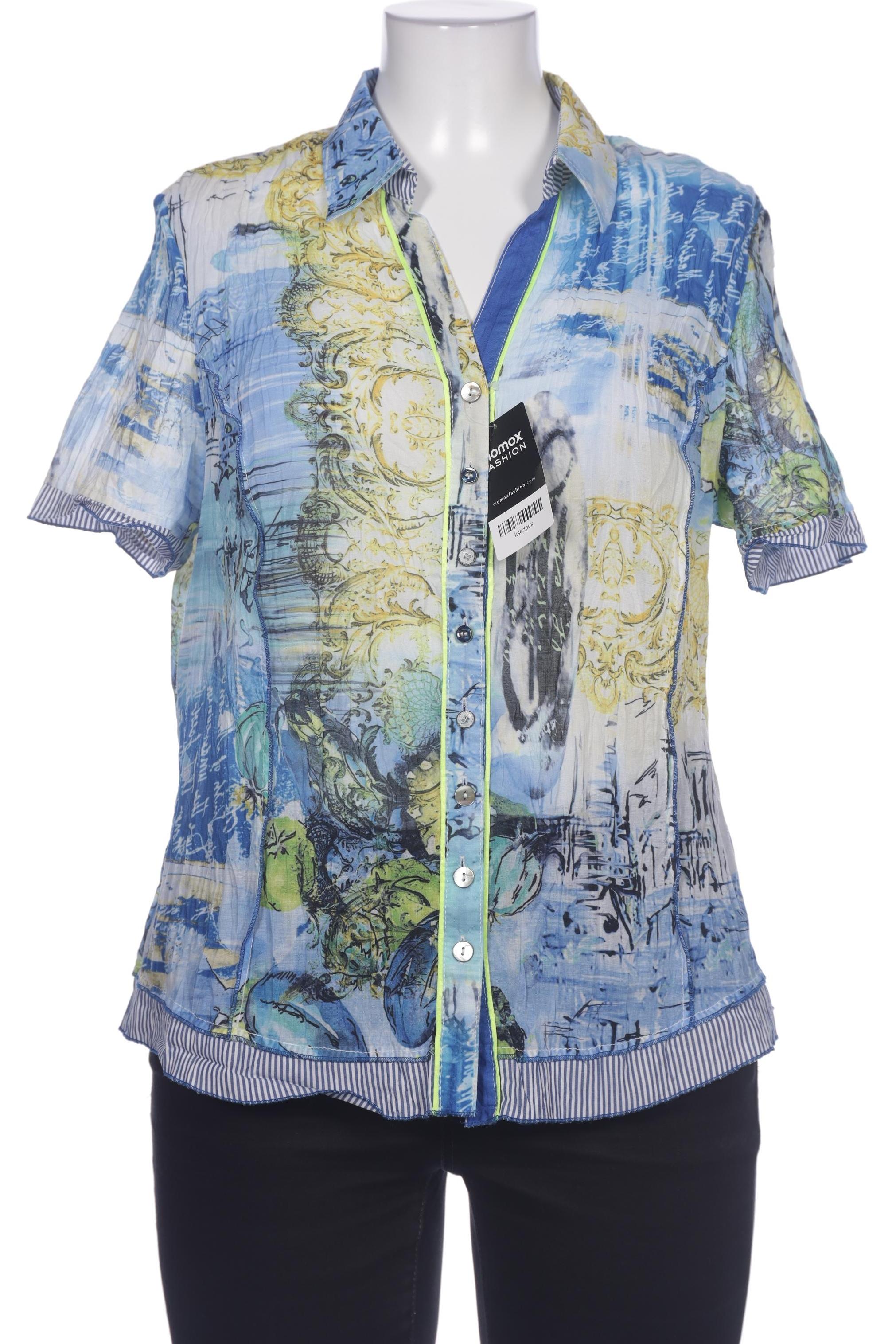 

justWhite Damen Bluse, blau, Gr. 44
