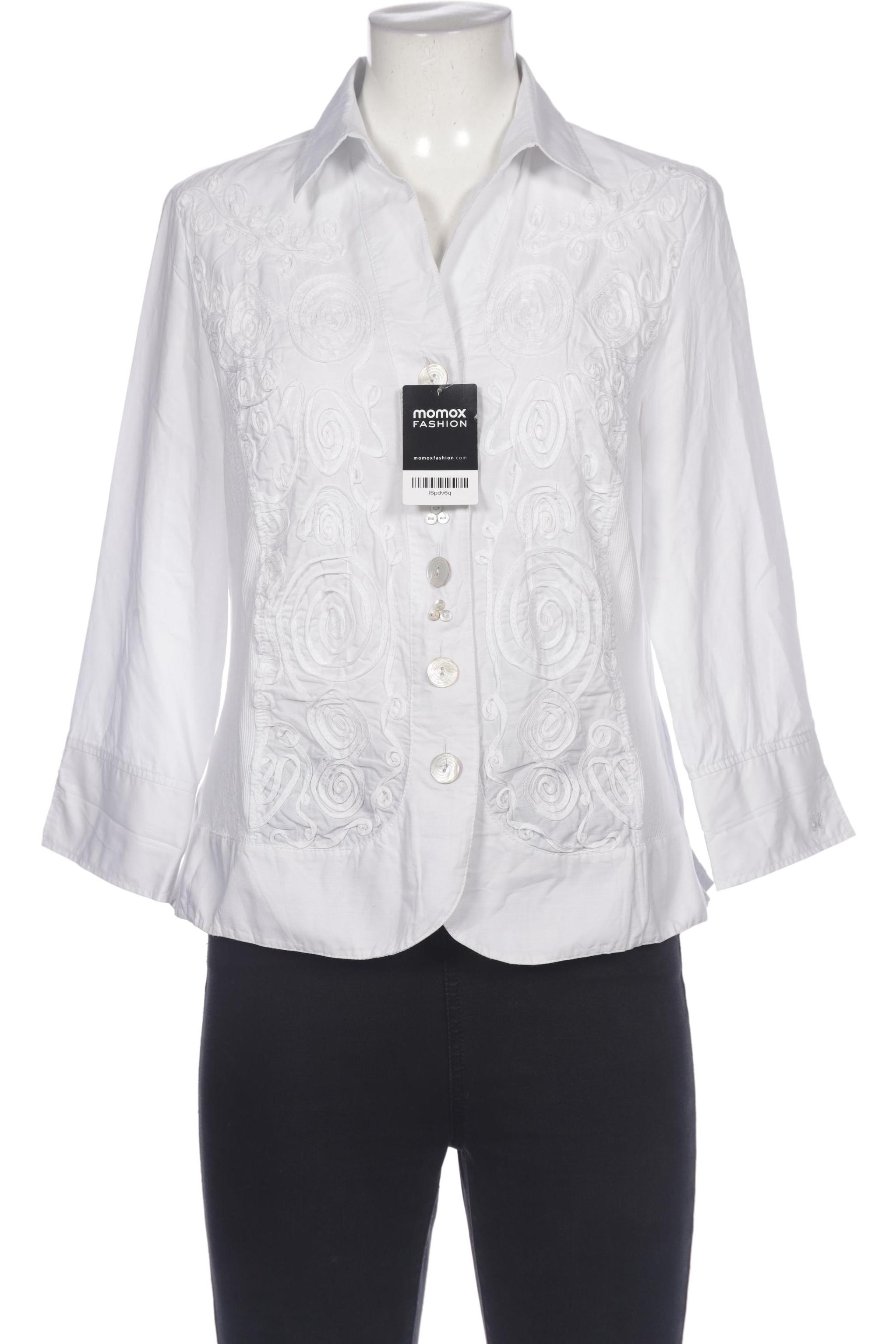 

justWhite Damen Bluse, weiß, Gr. 40