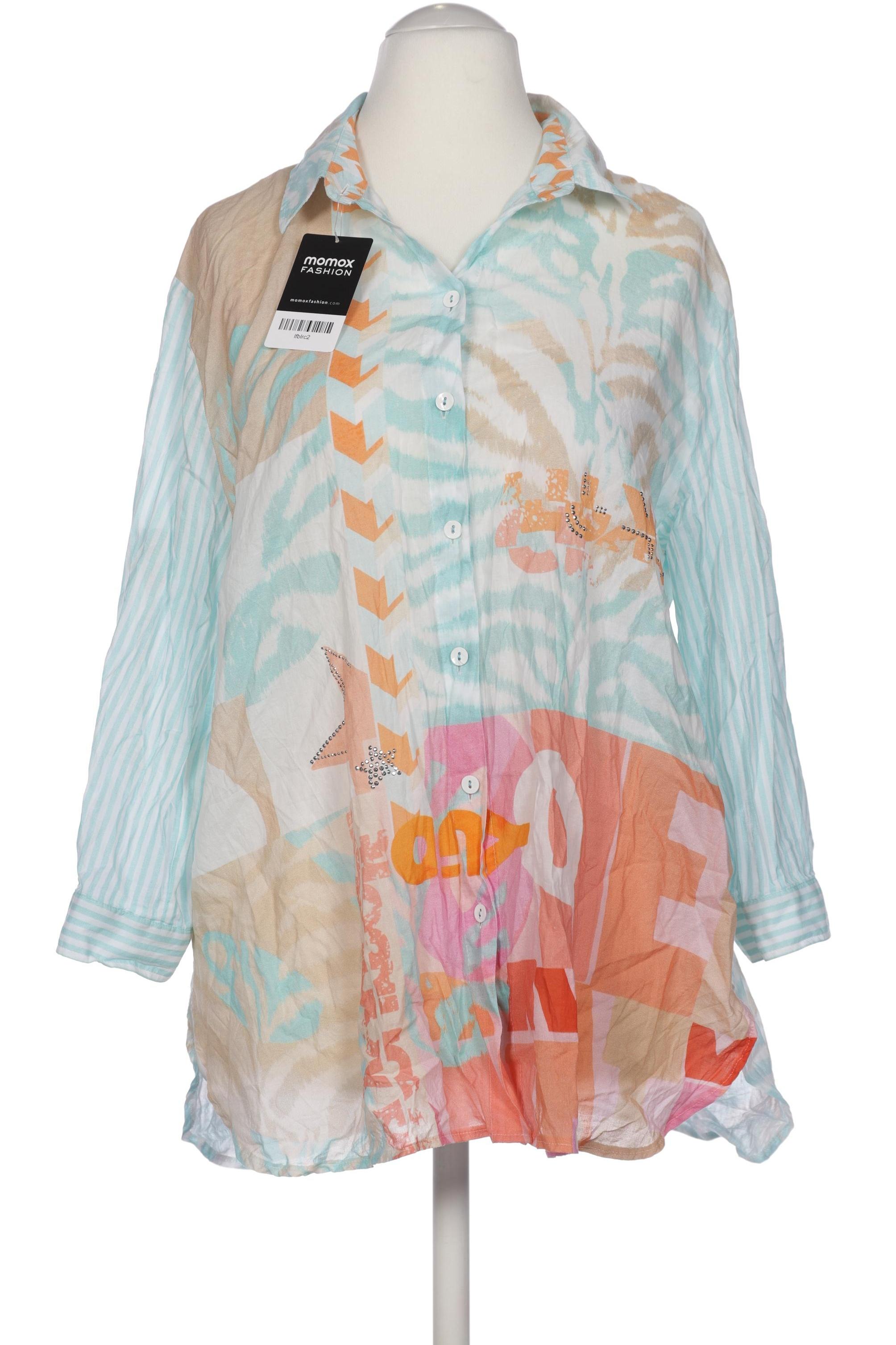 

justWhite Damen Bluse, türkis, Gr. 40