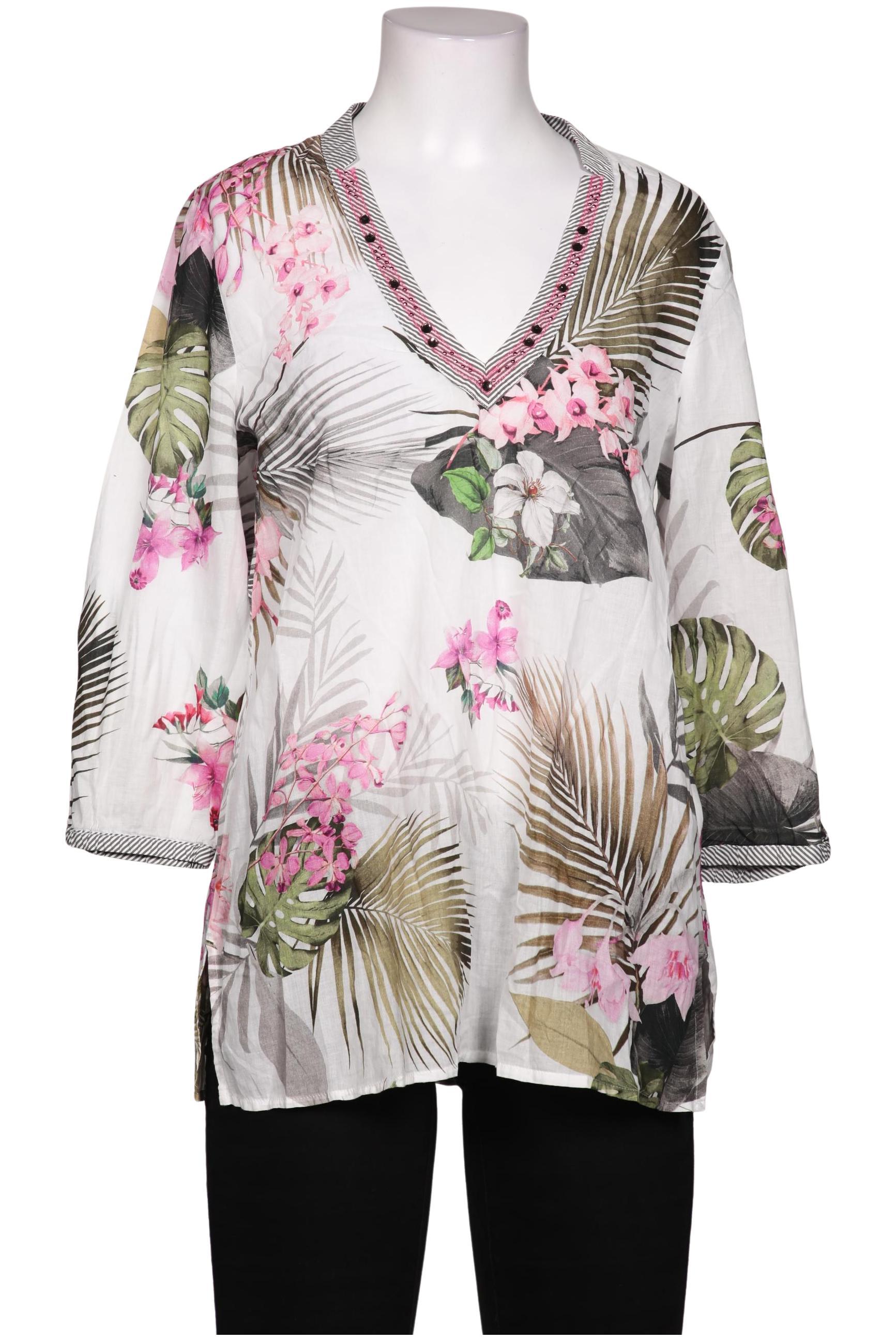 

justWhite Damen Bluse, mehrfarbig, Gr. 38