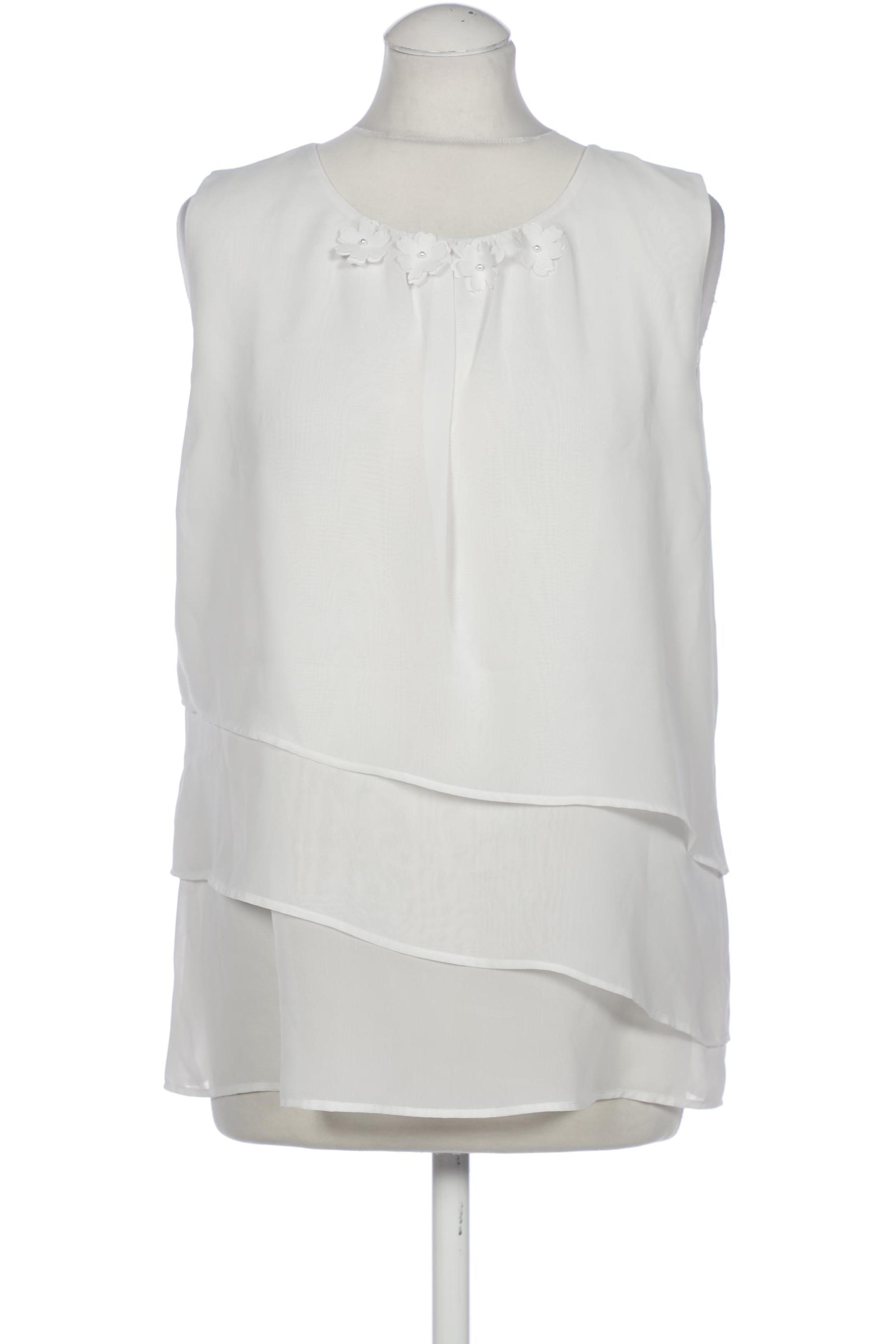 

justWhite Damen Bluse, weiß, Gr. 40