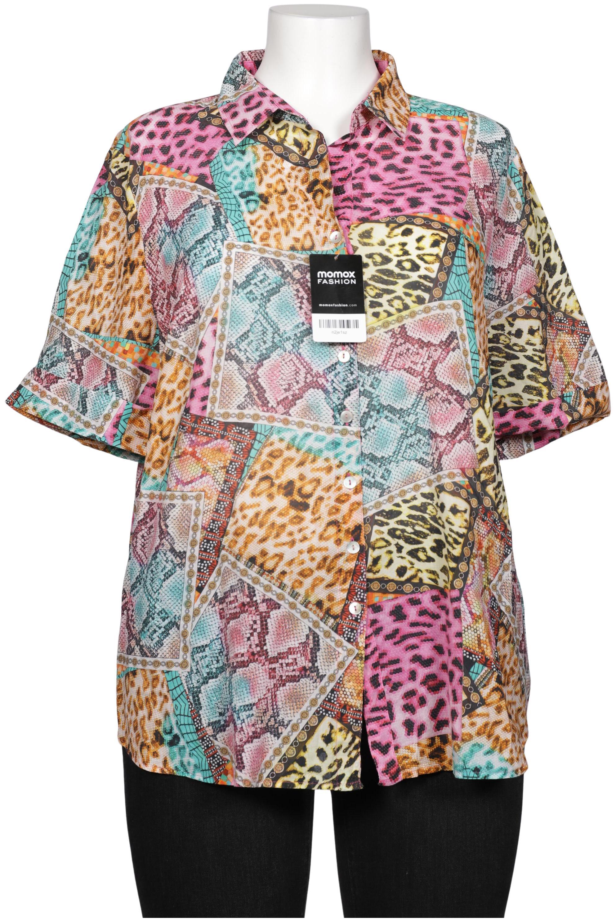 

justWhite Damen Bluse, mehrfarbig, Gr. 48