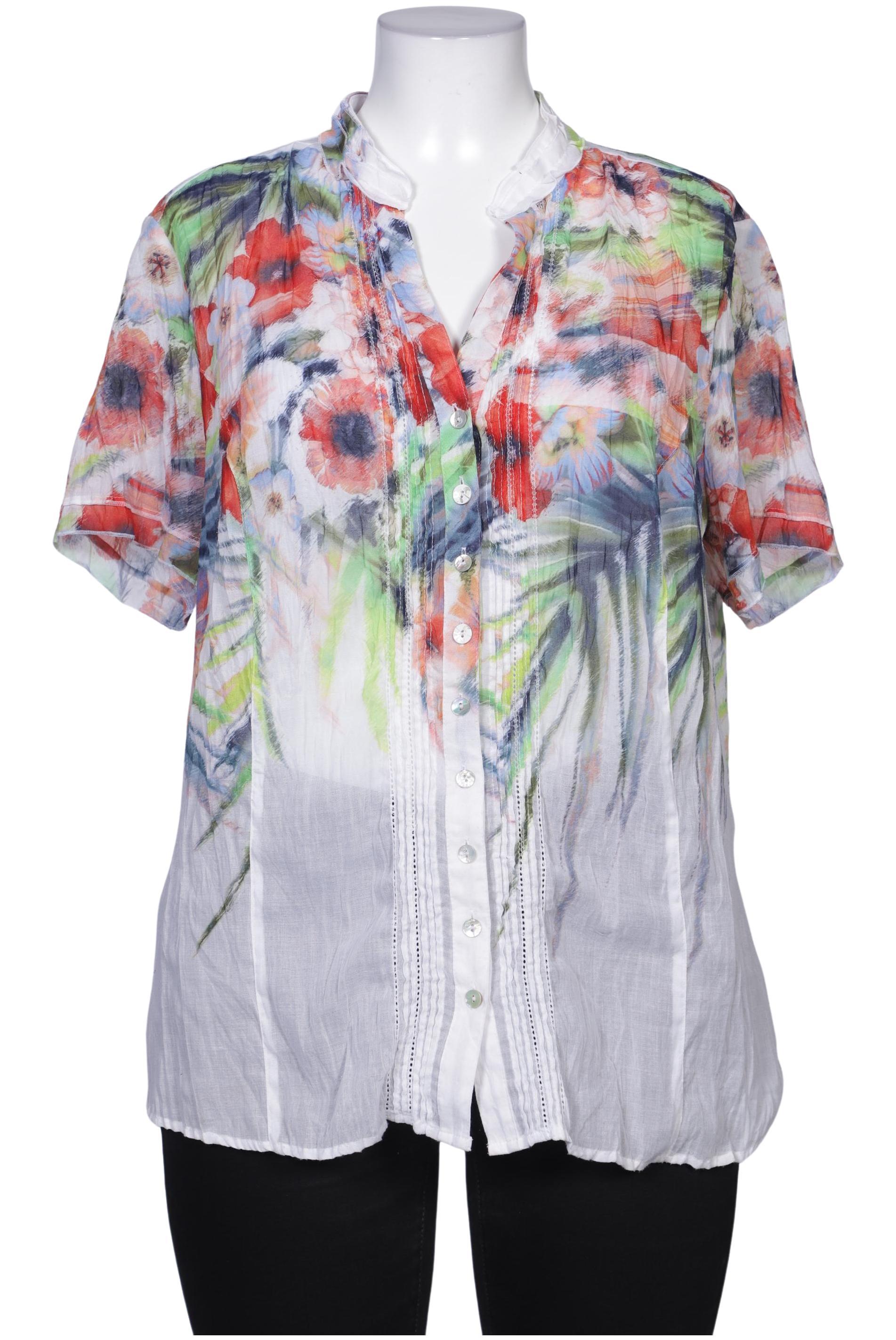 

justWhite Damen Bluse, mehrfarbig, Gr. 46
