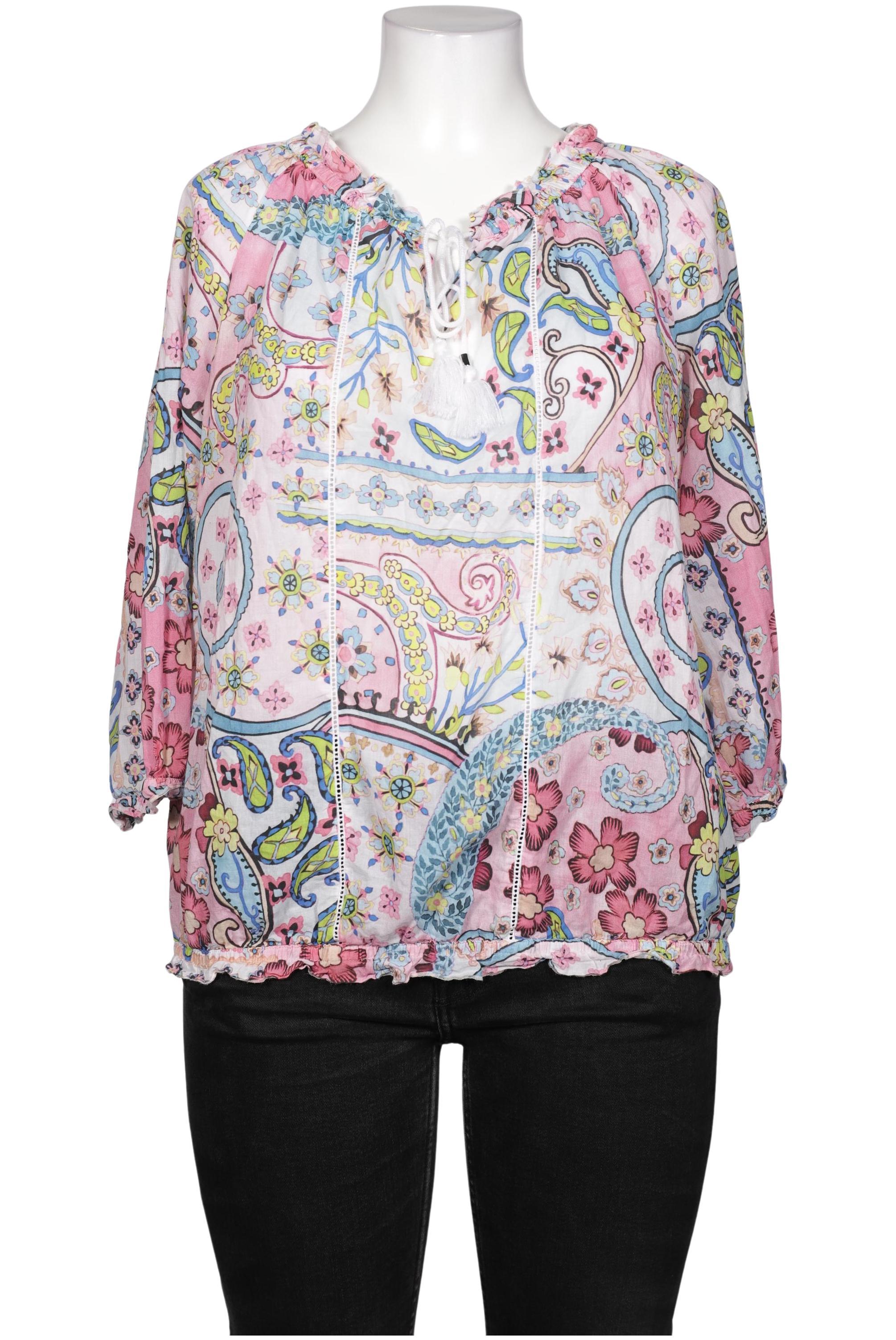 

justWhite Damen Bluse, mehrfarbig, Gr. 46