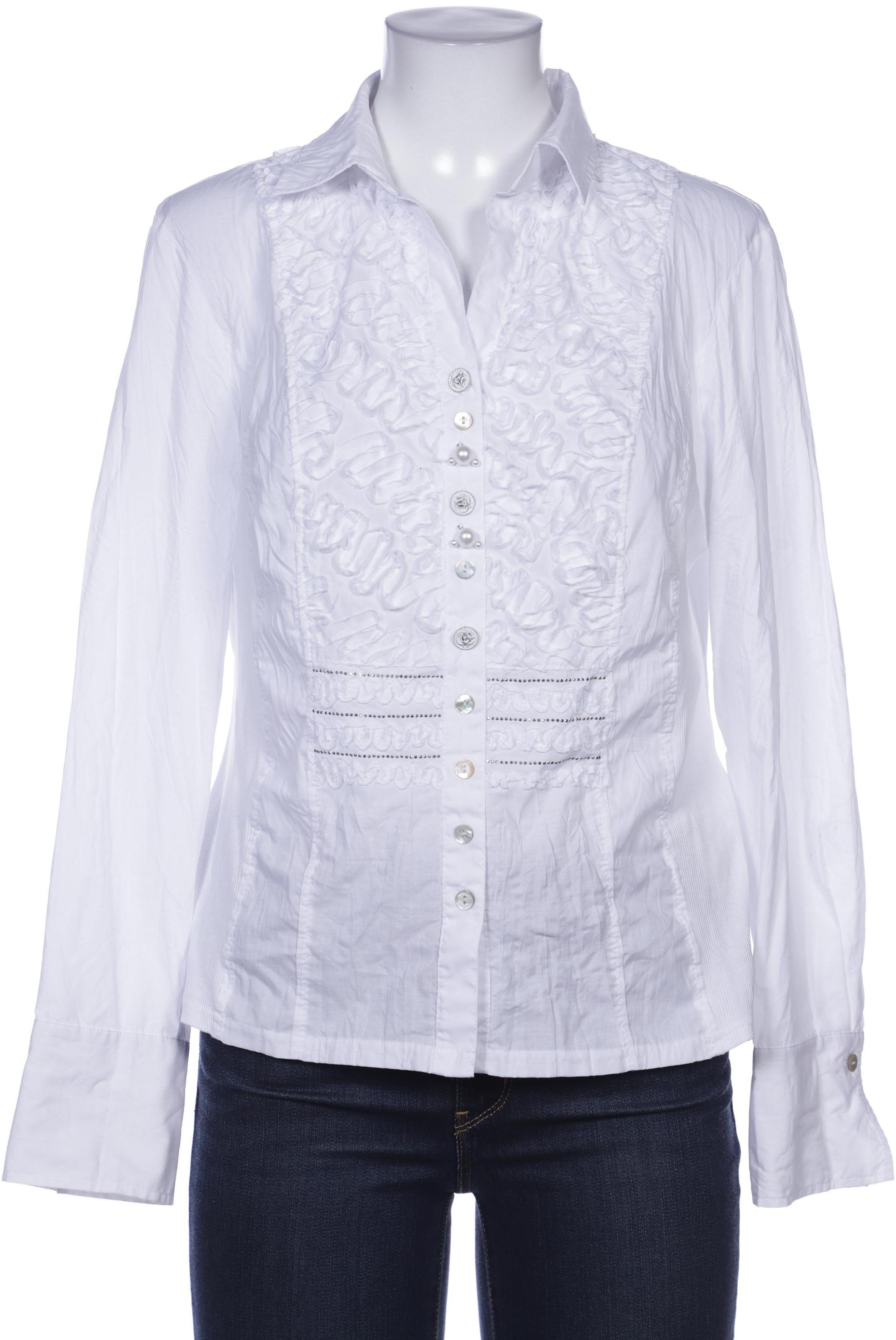 

justWhite Damen Bluse, weiß, Gr. 40