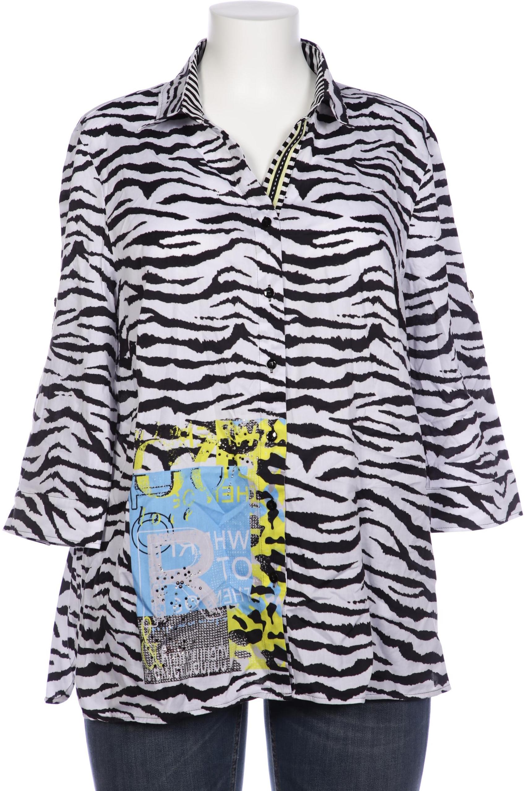 

justWhite Damen Bluse, schwarz, Gr. 48